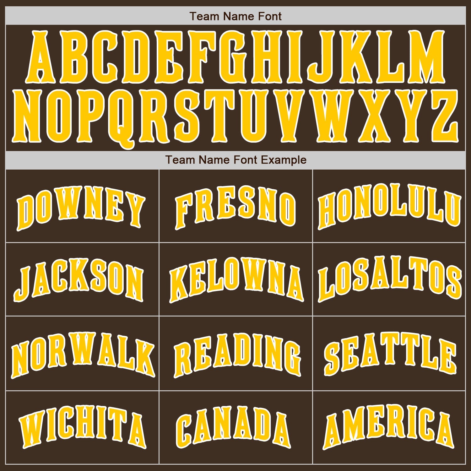 Custom Brown Gold-White Authentic Baseball Jersey view 5