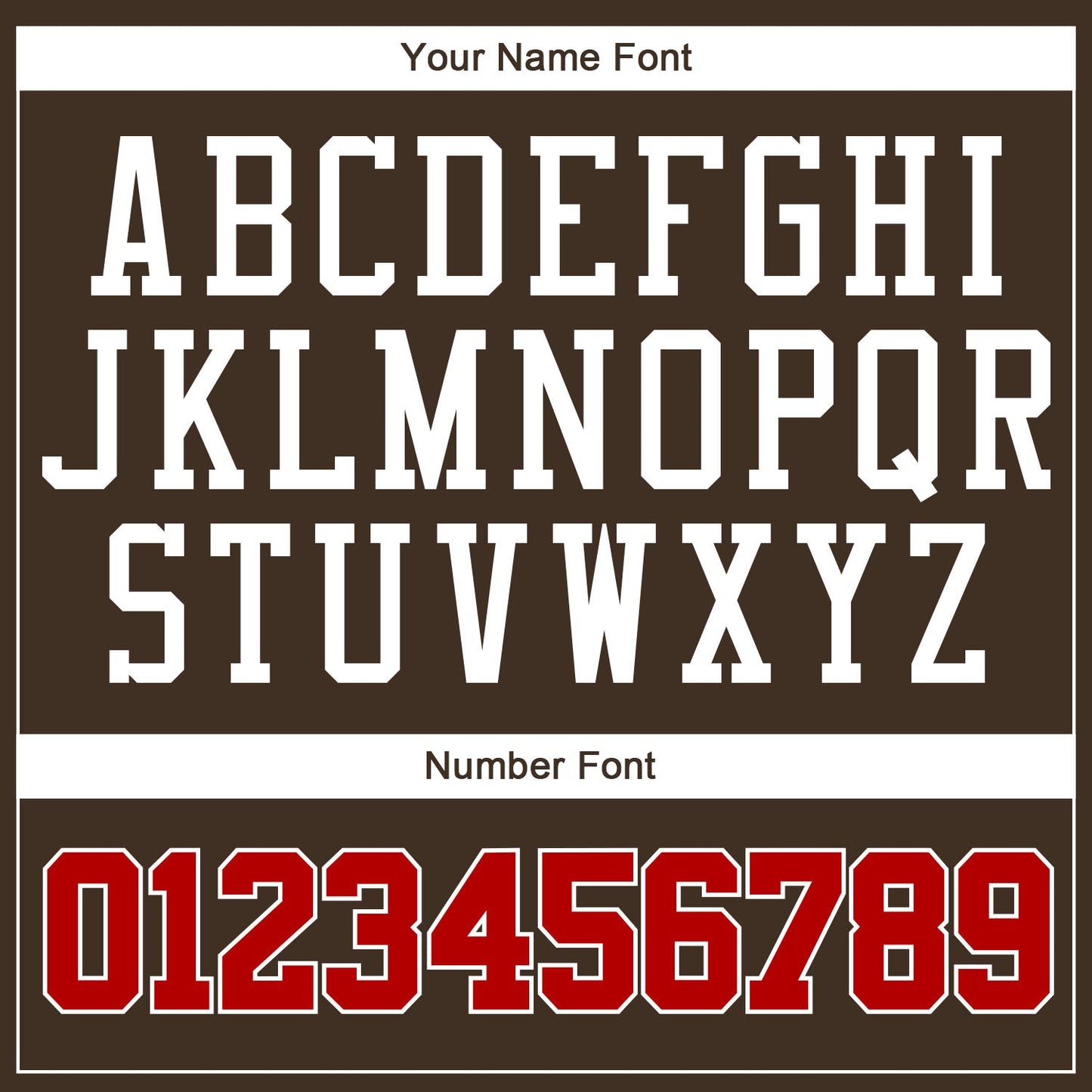 Custom Brown Red-White Authentic Baseball Jersey view 5