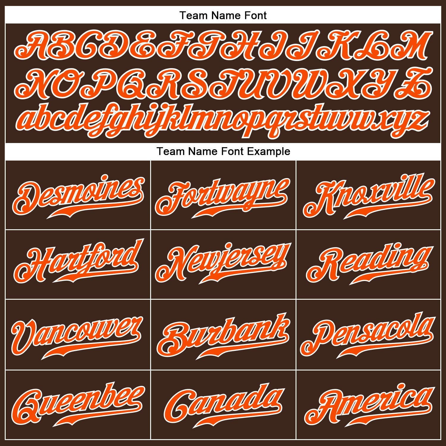 Custom Brown White Pinstripe Orange-White Authentic Baseball Jersey view 4