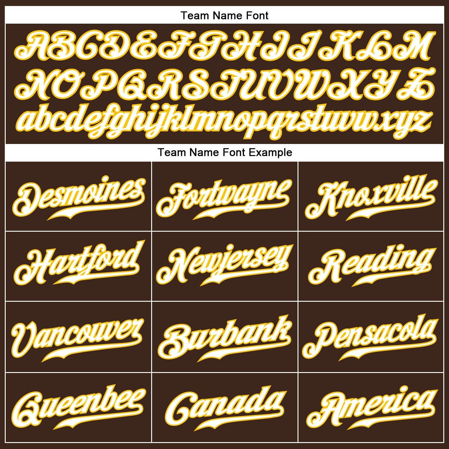 Custom Brown White Pinstripe White-Gold Authentic Baseball Jersey view 4