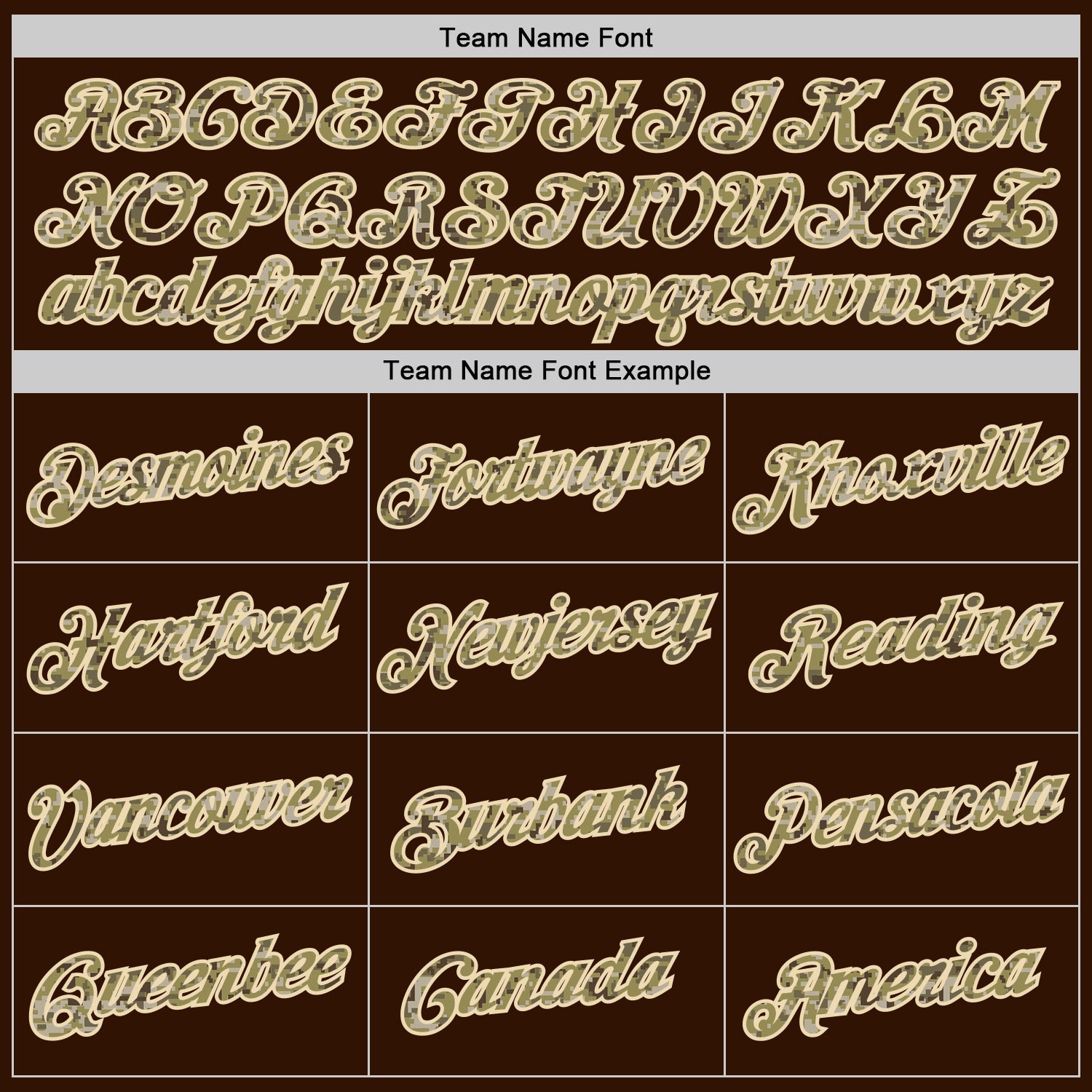 Custom Stitched Brown Camo-Cream Sports Pullover Sweatshirt Hoodie view 6