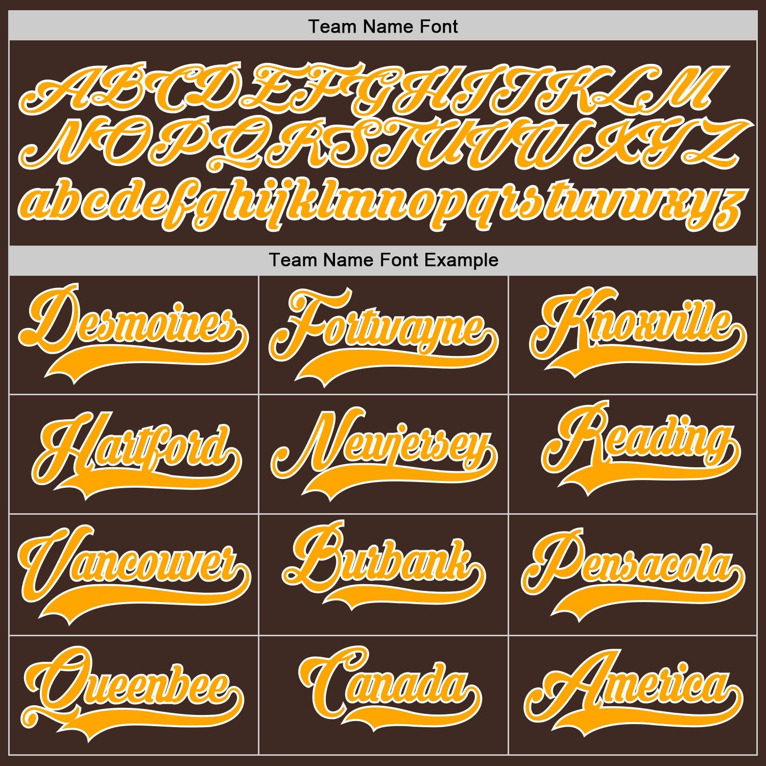 Custom Brown Gold-White Authentic Baseball Jersey view 4