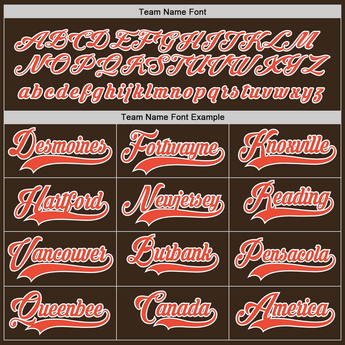 Custom Brown Orange-White Hockey Jersey view 4