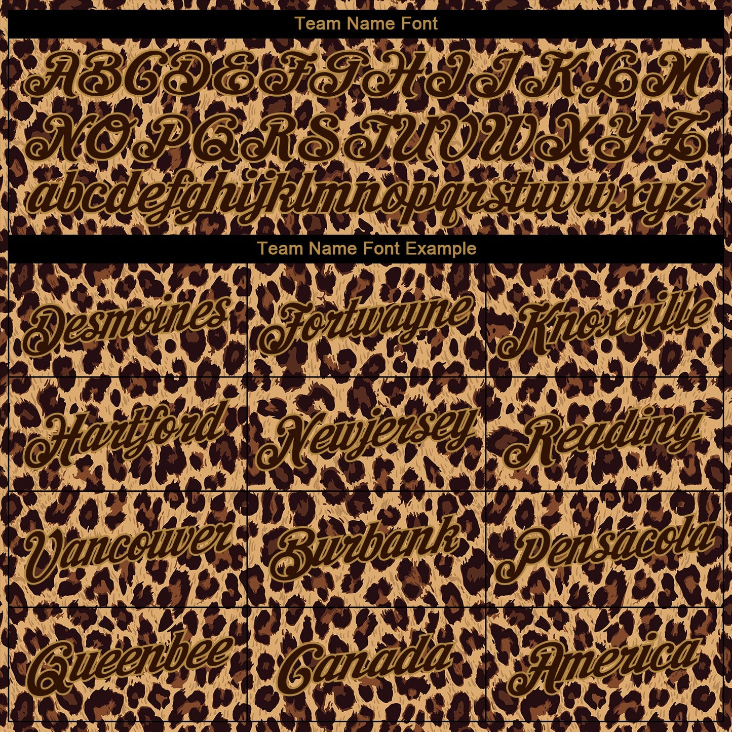Custom Brown Brown-Old Gold 3D Pattern Design Leopard Performance T-Shirt view 3