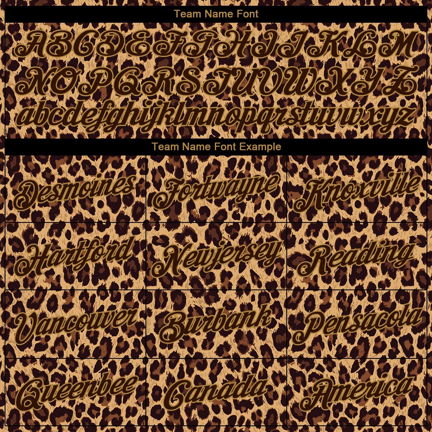 Custom Brown Brown-Old Gold 3D Pattern Design Leopard Performance T-Shirt view 3
