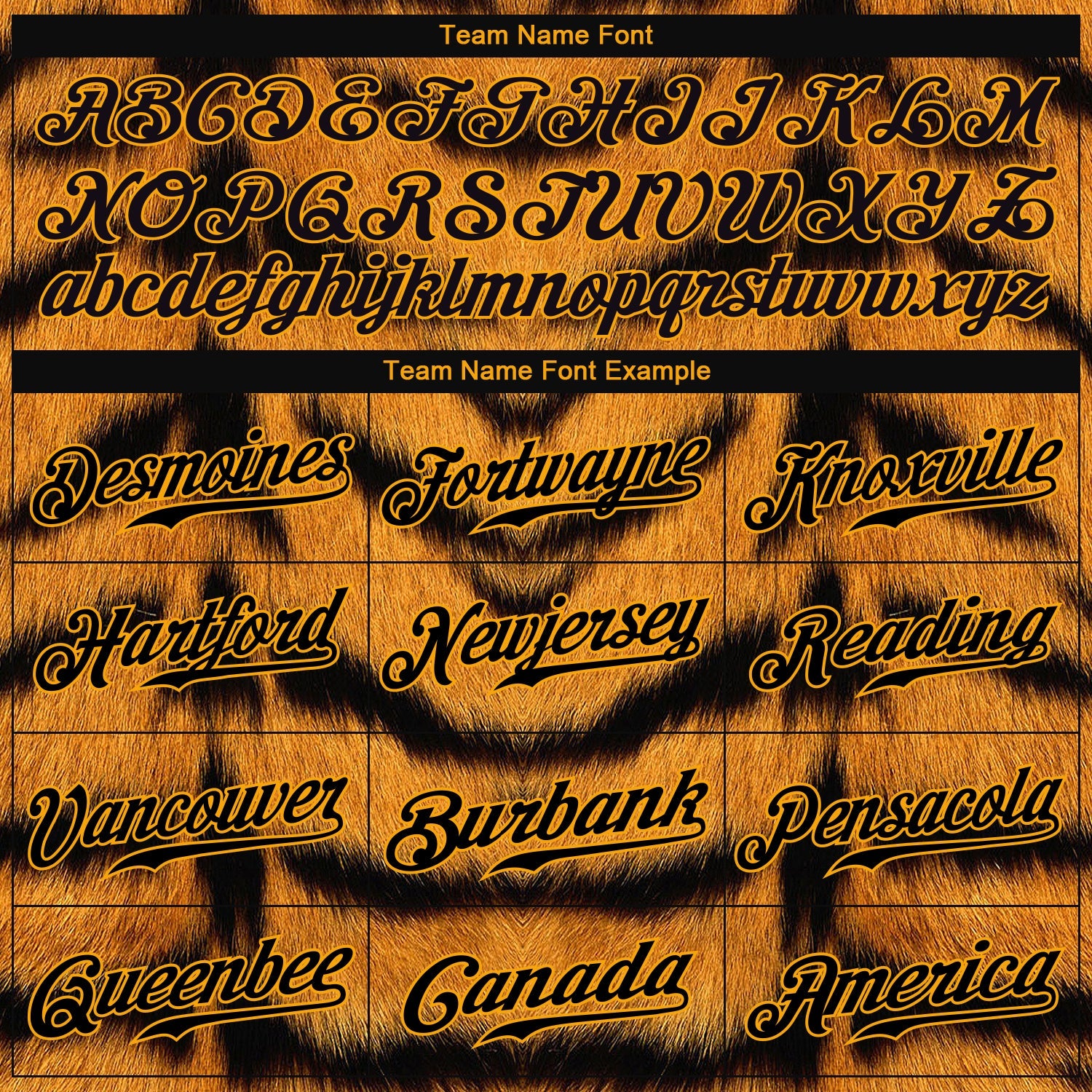 Custom Brown Black-Gold 3D Pattern Design Tiger Authentic Baseball Jersey view 4