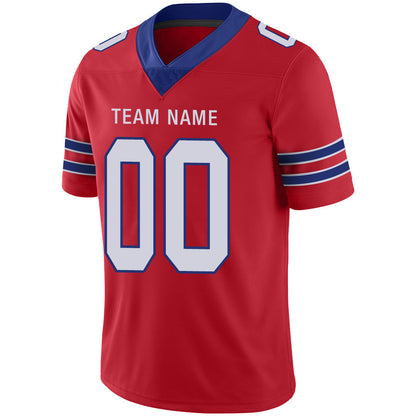 Custom B.Bills Stitched American Football Jerseys Personalize Birthday Gifts Red Jersey view 4