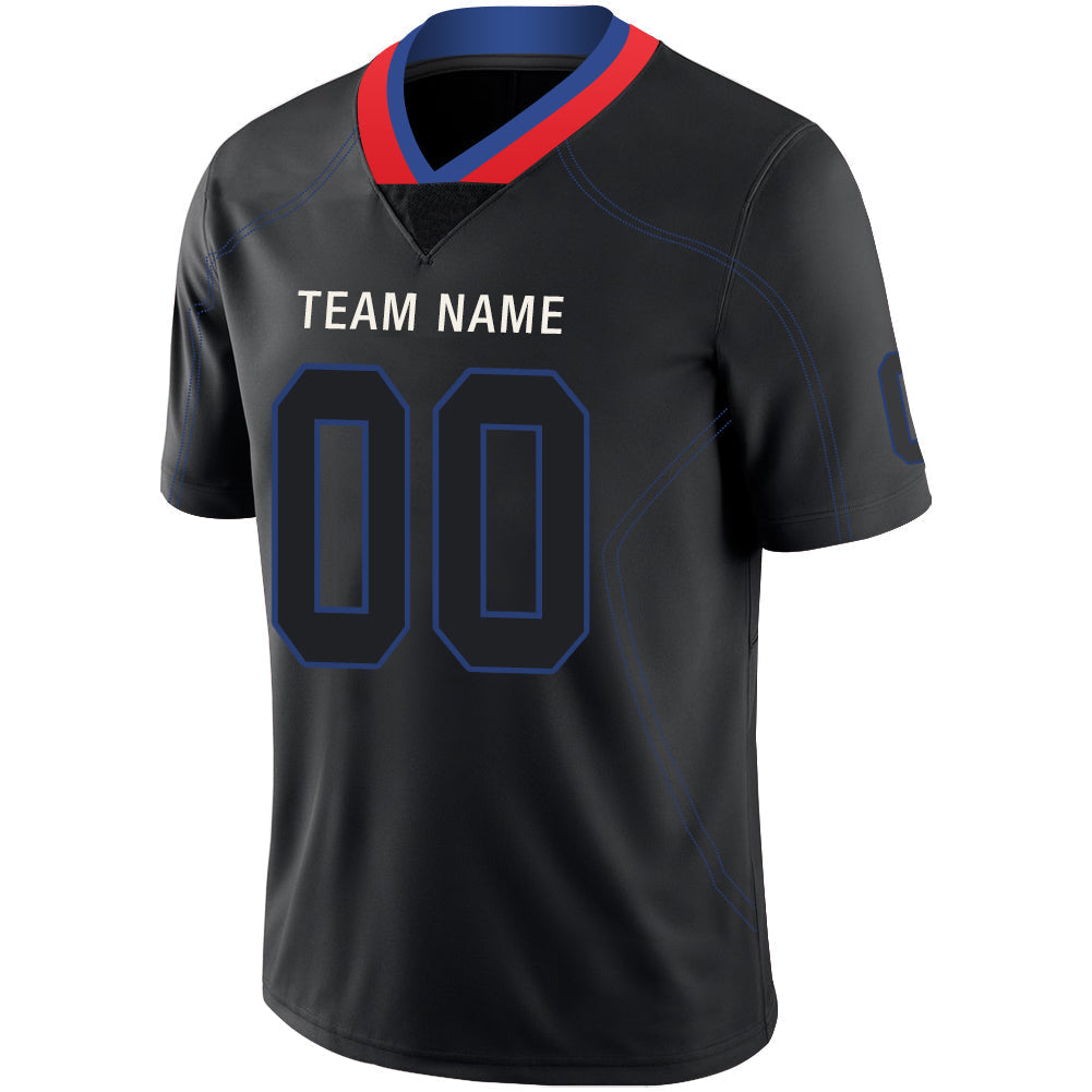 Custom B.Bills Stitched American Football Jerseys Personalize Birthday Gifts Black Jersey view 4