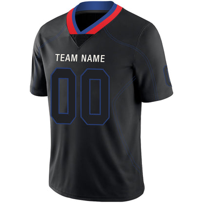 Custom B.Bills Stitched American Football Jerseys Personalize Birthday Gifts Black Jersey view 4