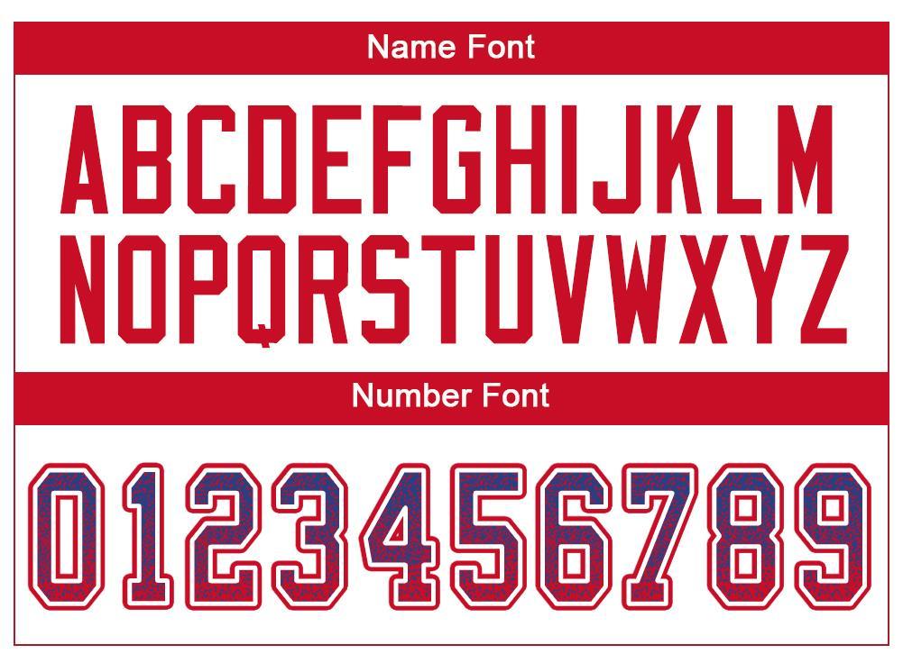 Custom Royal Red-White Drift Fashion Football Jersey view 5