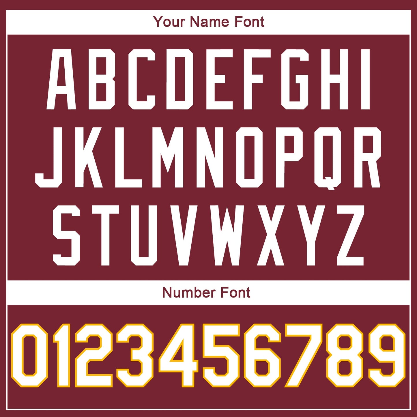 Custom Stitched Burgundy White-Gold Sports Pullover Sweatshirt Hoodie view 5