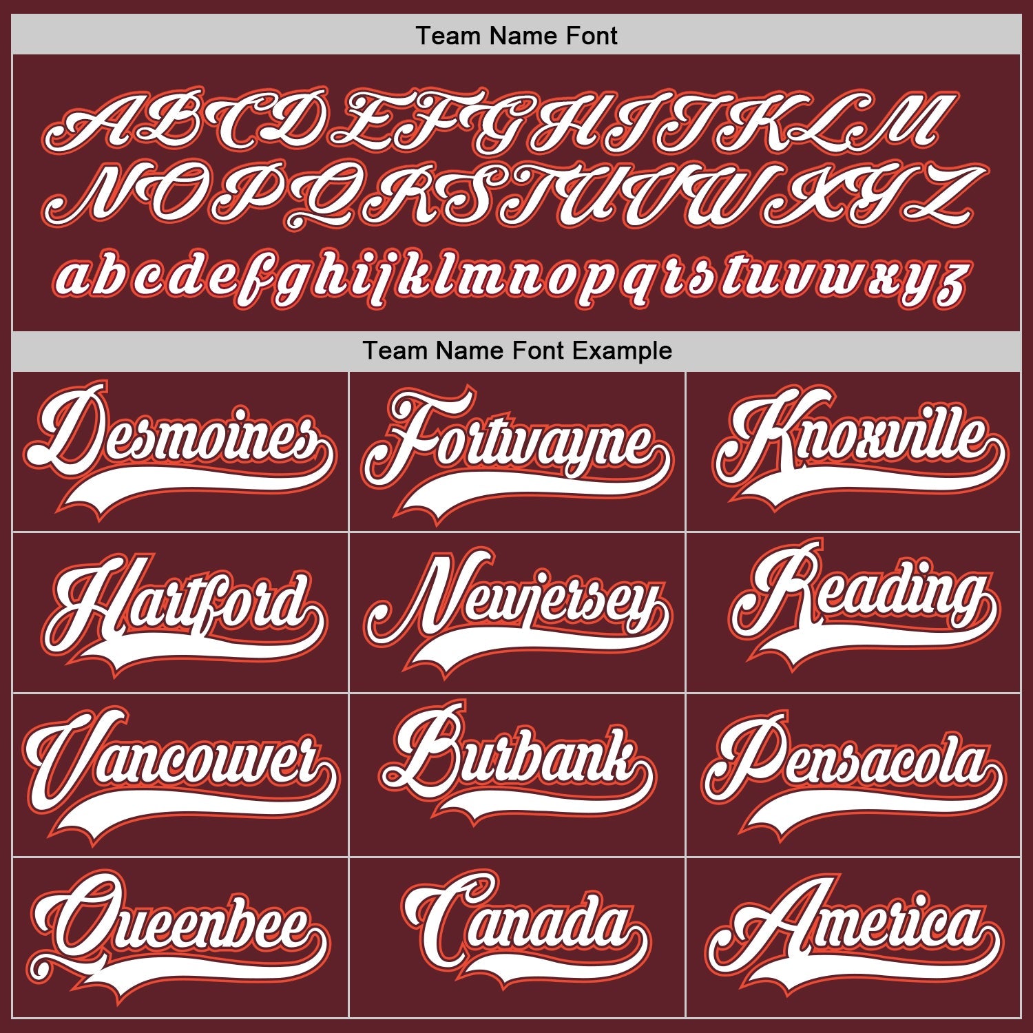 Custom Burgundy White-Orange Hockey Jersey view 4