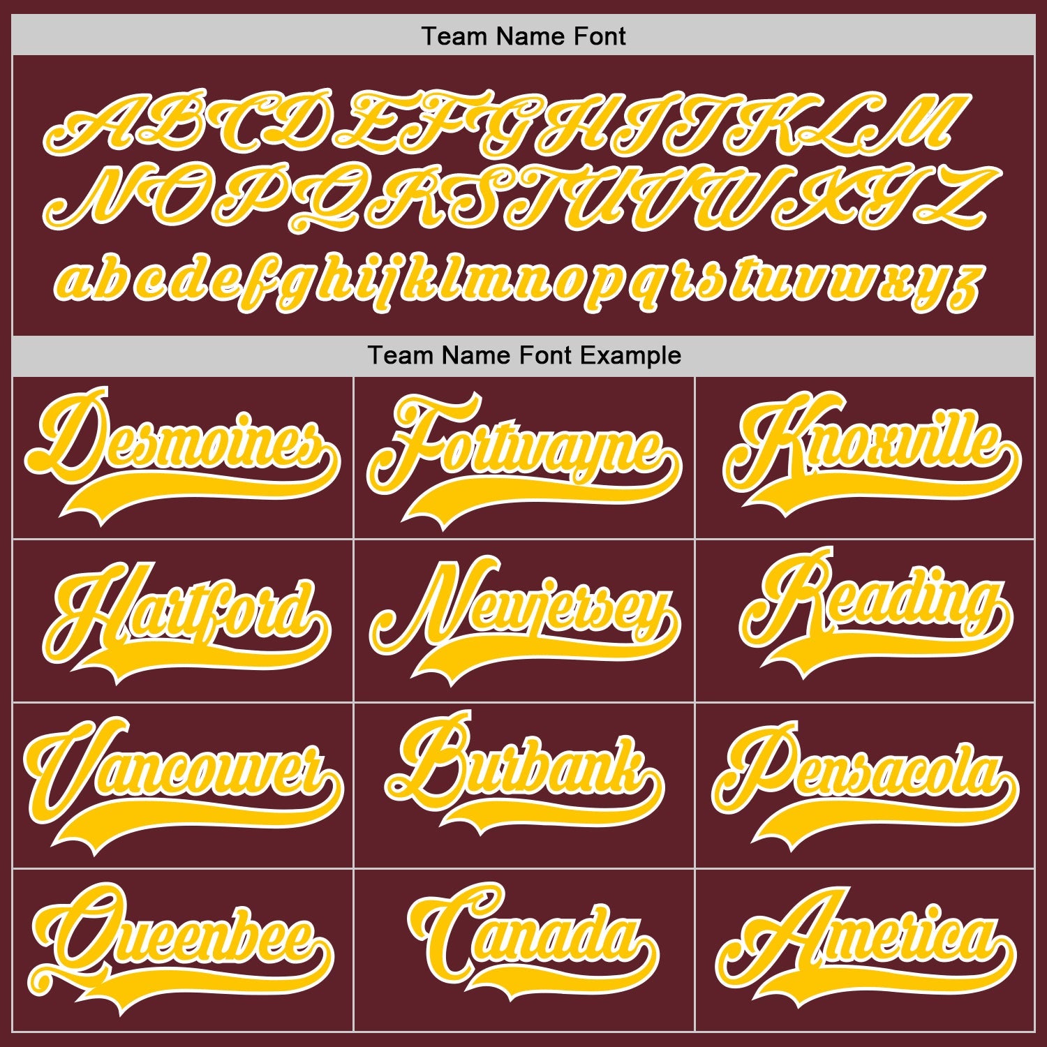 Custom Burgundy Gold-White Hockey Jersey view 4