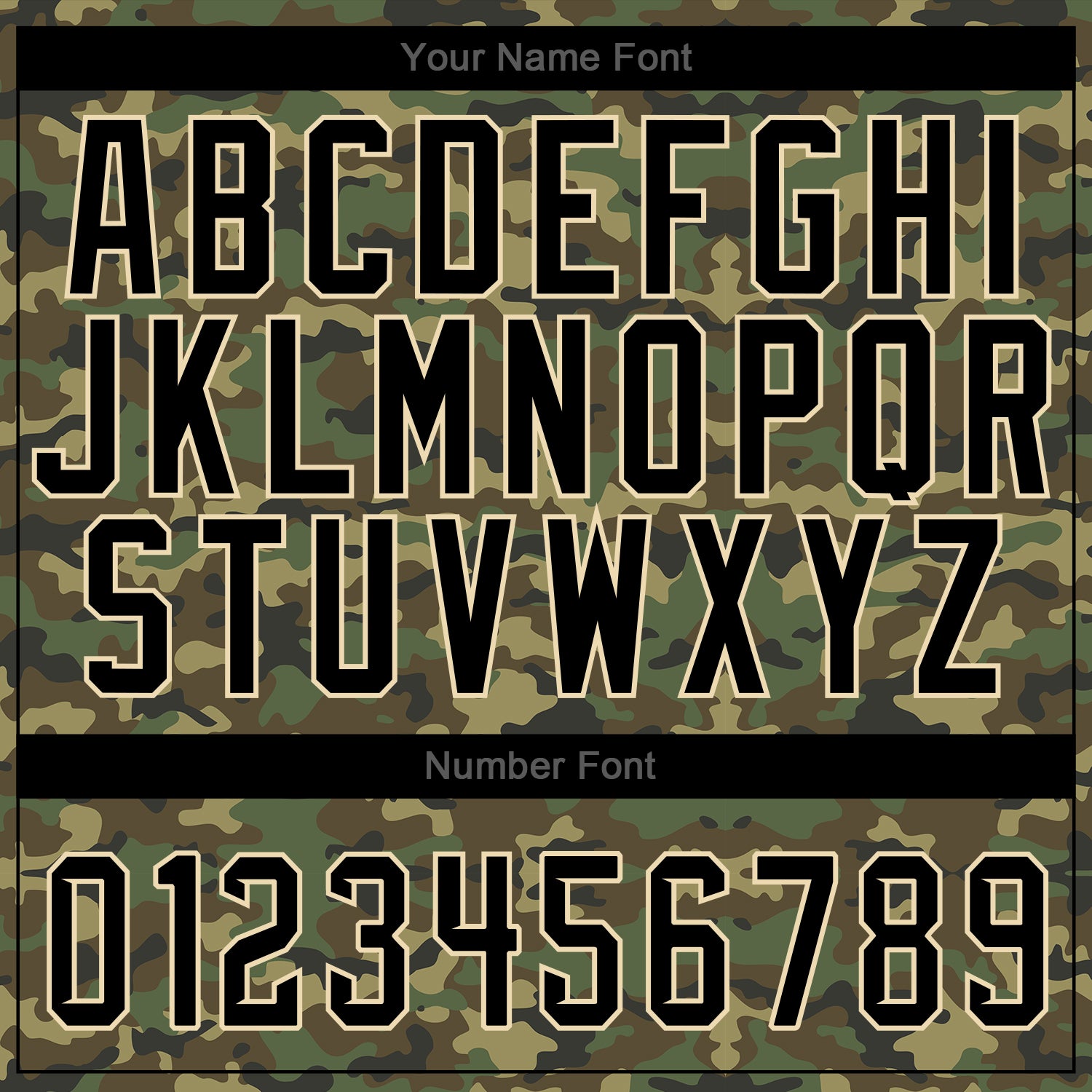 Custom Camo Black-City Cream Authentic Salute To Service Baseball Jersey view 6