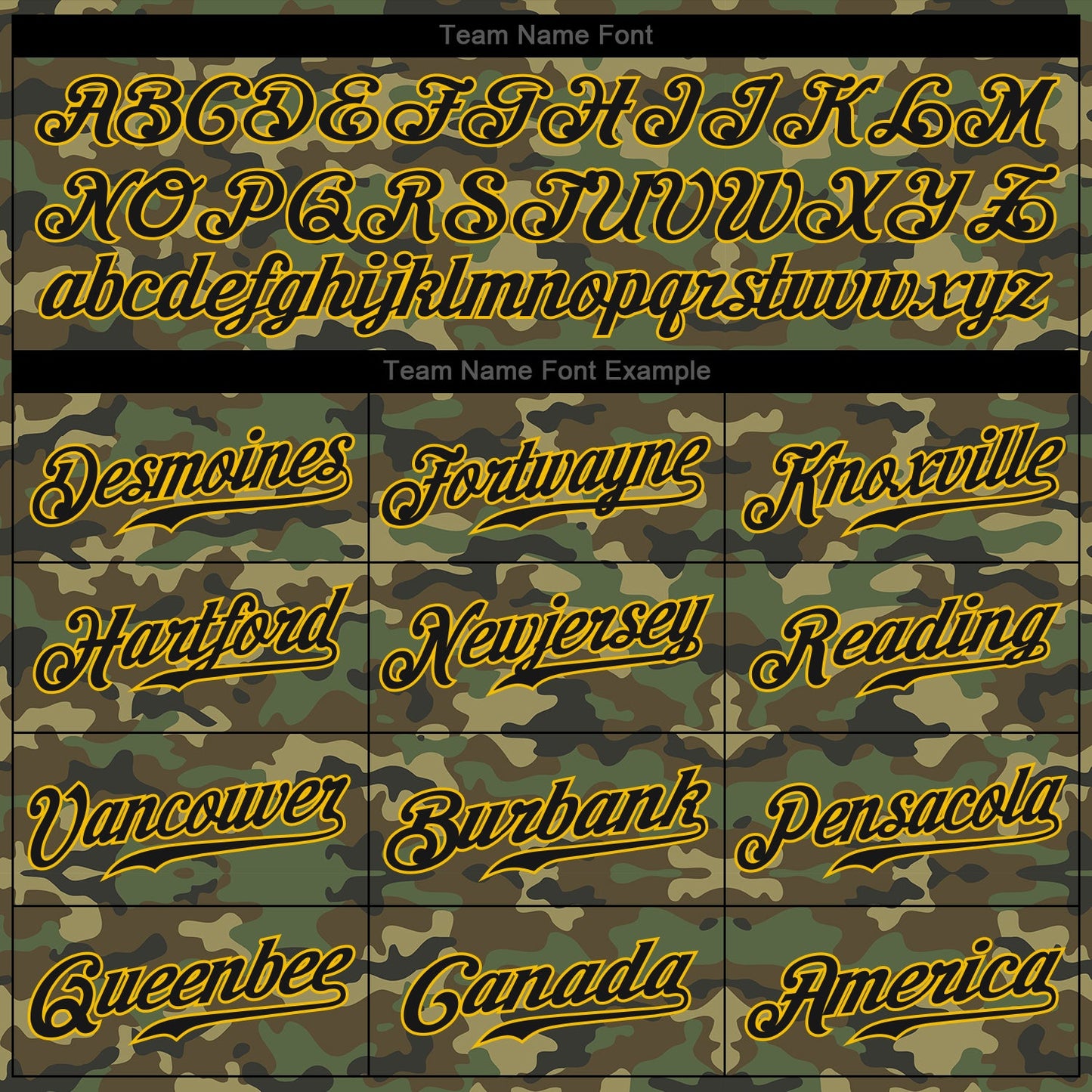 Custom Camo Black-Gold Authentic Salute To Service Baseball Jersey view 4