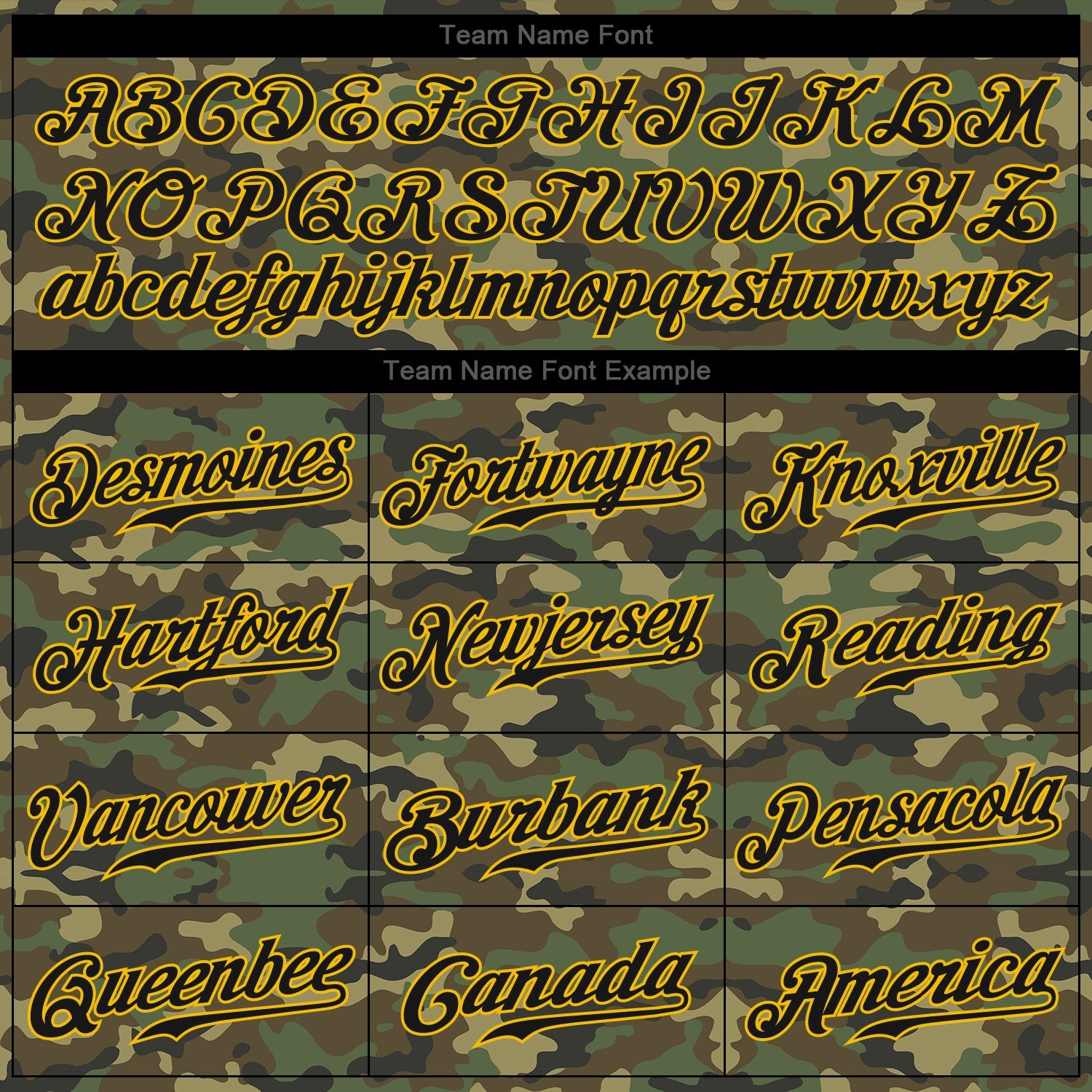 Custom Camo Black-Gold Authentic Salute To Service Baseball Jersey view 4