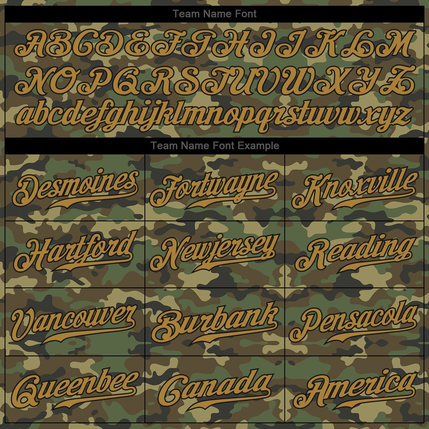 Custom Camo Old Gold-Black Authentic Salute To Service Baseball Jersey view 4