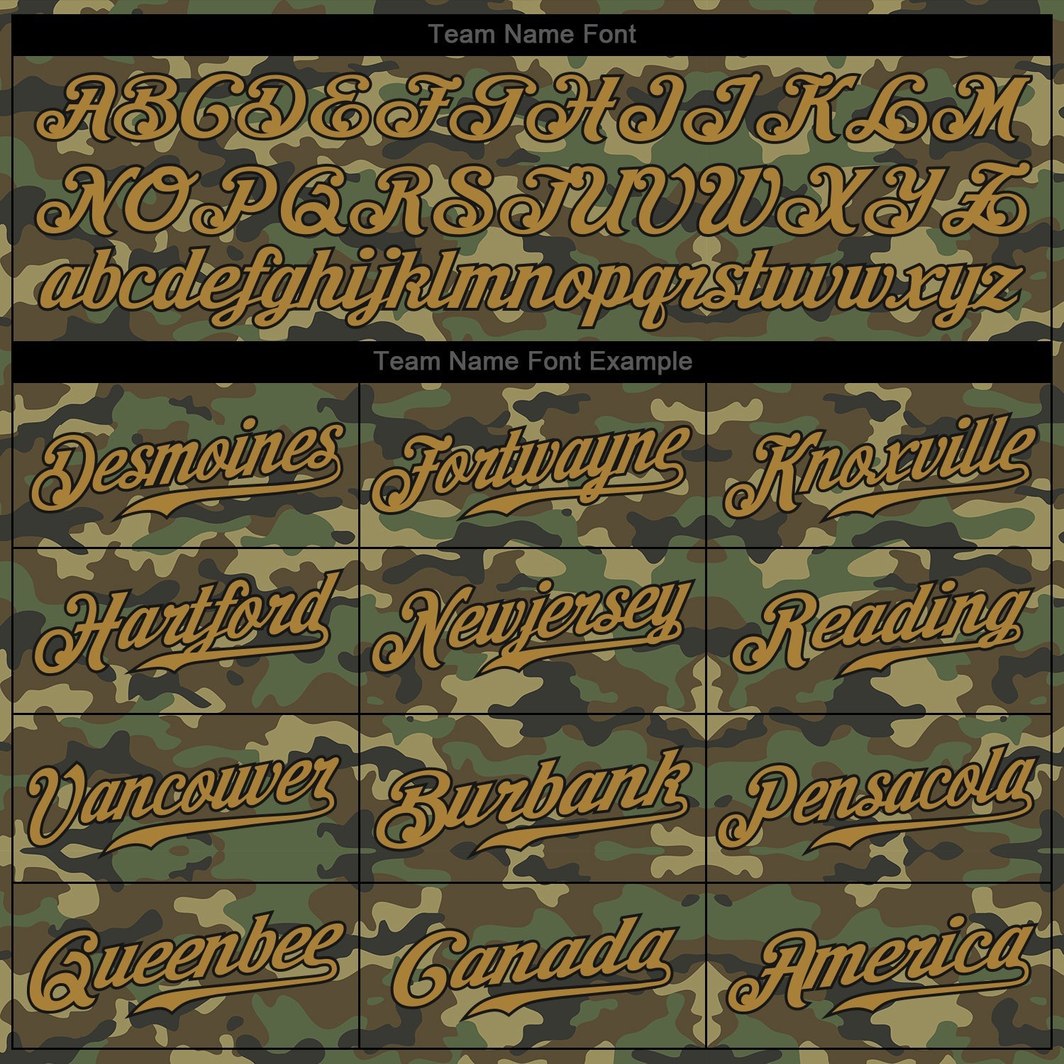 Custom Camo Old Gold-Black Authentic Salute To Service Baseball Jersey view 4