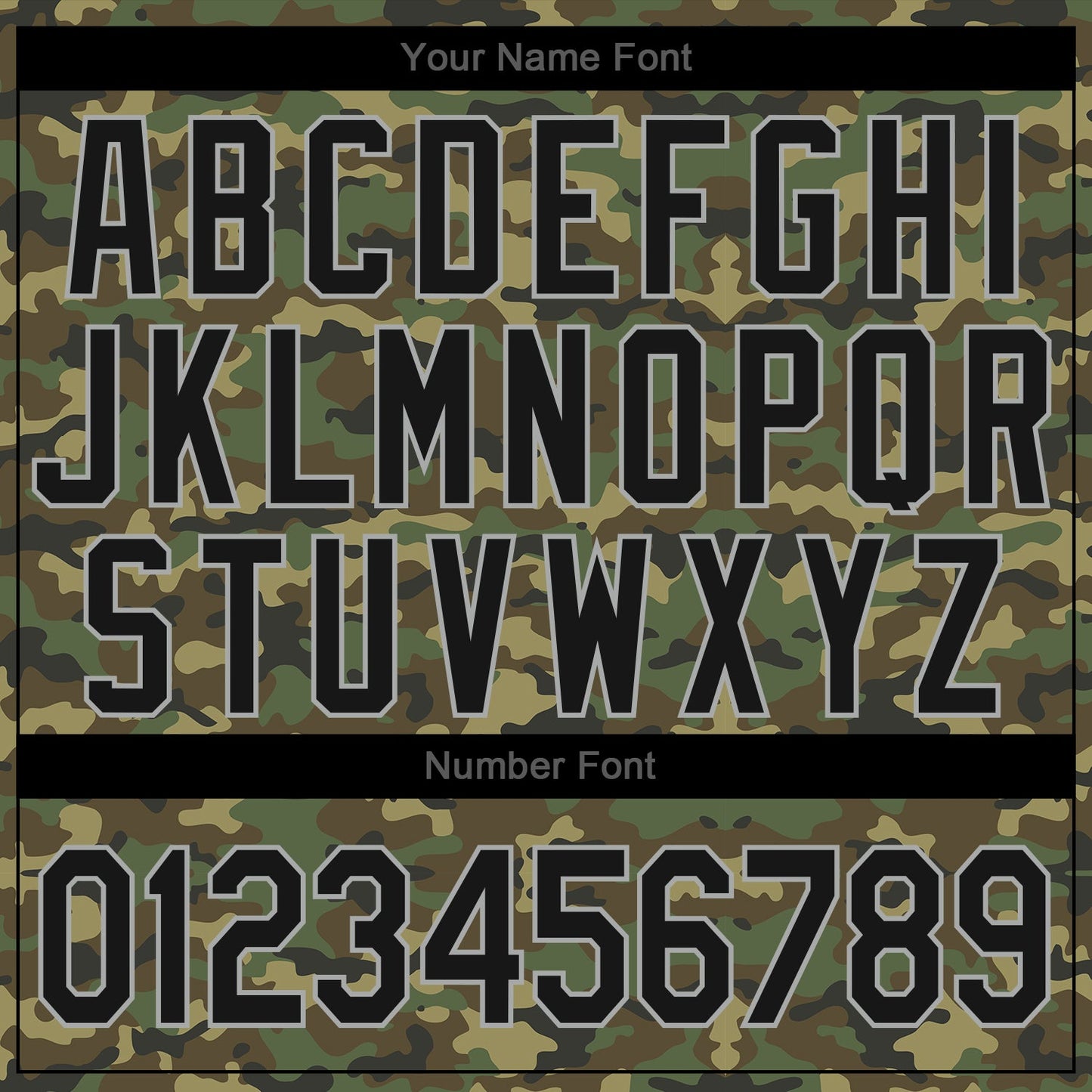 Custom Camo Black-Gray Authentic Salute To Service Baseball Jersey view 5