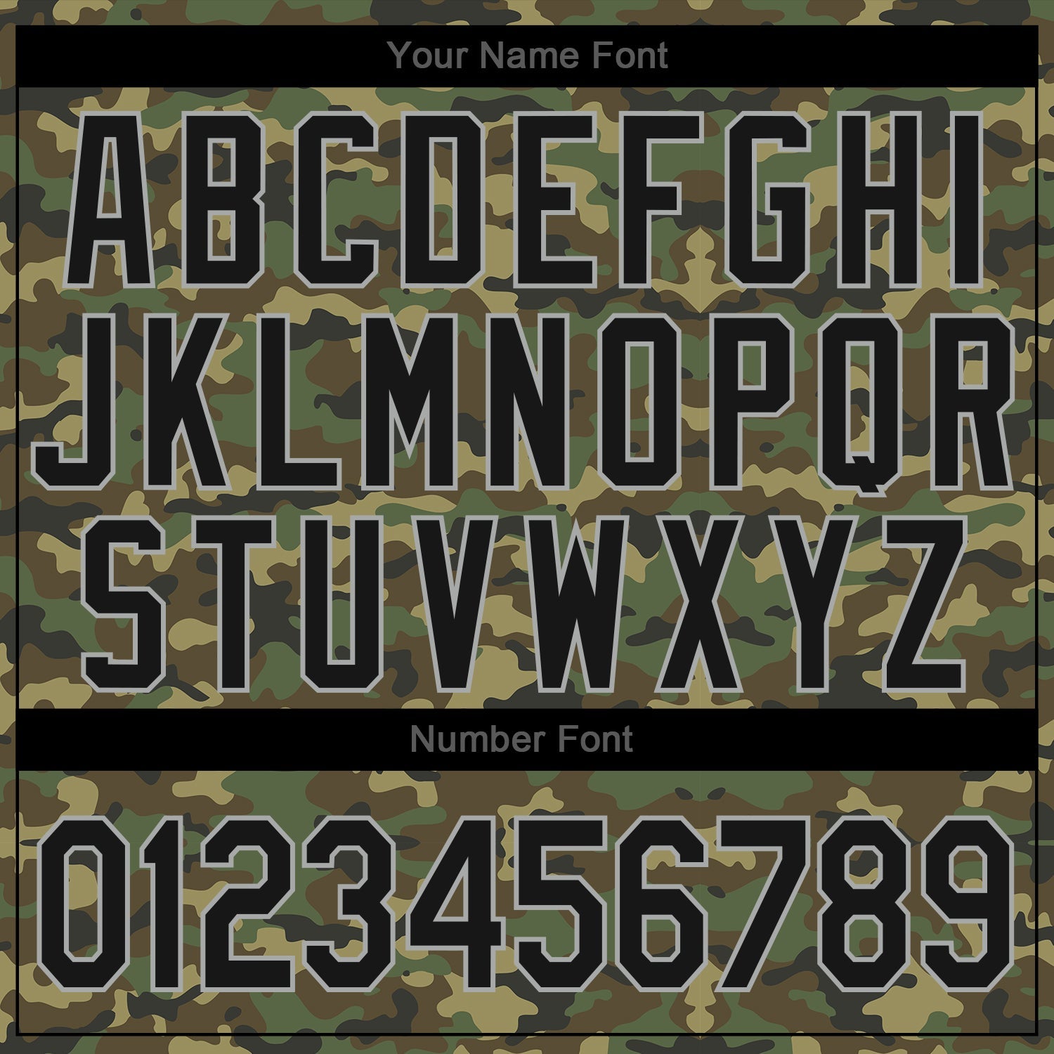 Custom Camo Black-Gray Authentic Salute To Service Baseball Jersey view 5