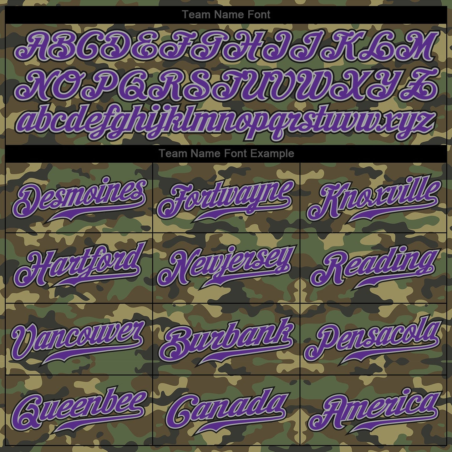 Custom Camo Purple-Black Authentic Salute To Service Baseball Jersey view 4