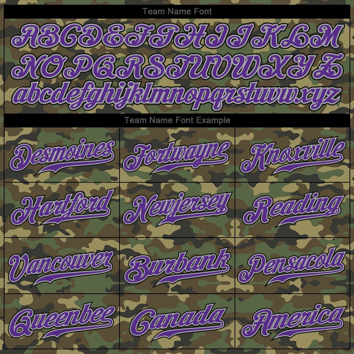 Custom Camo Purple-Black Authentic Salute To Service Baseball Jersey view 4