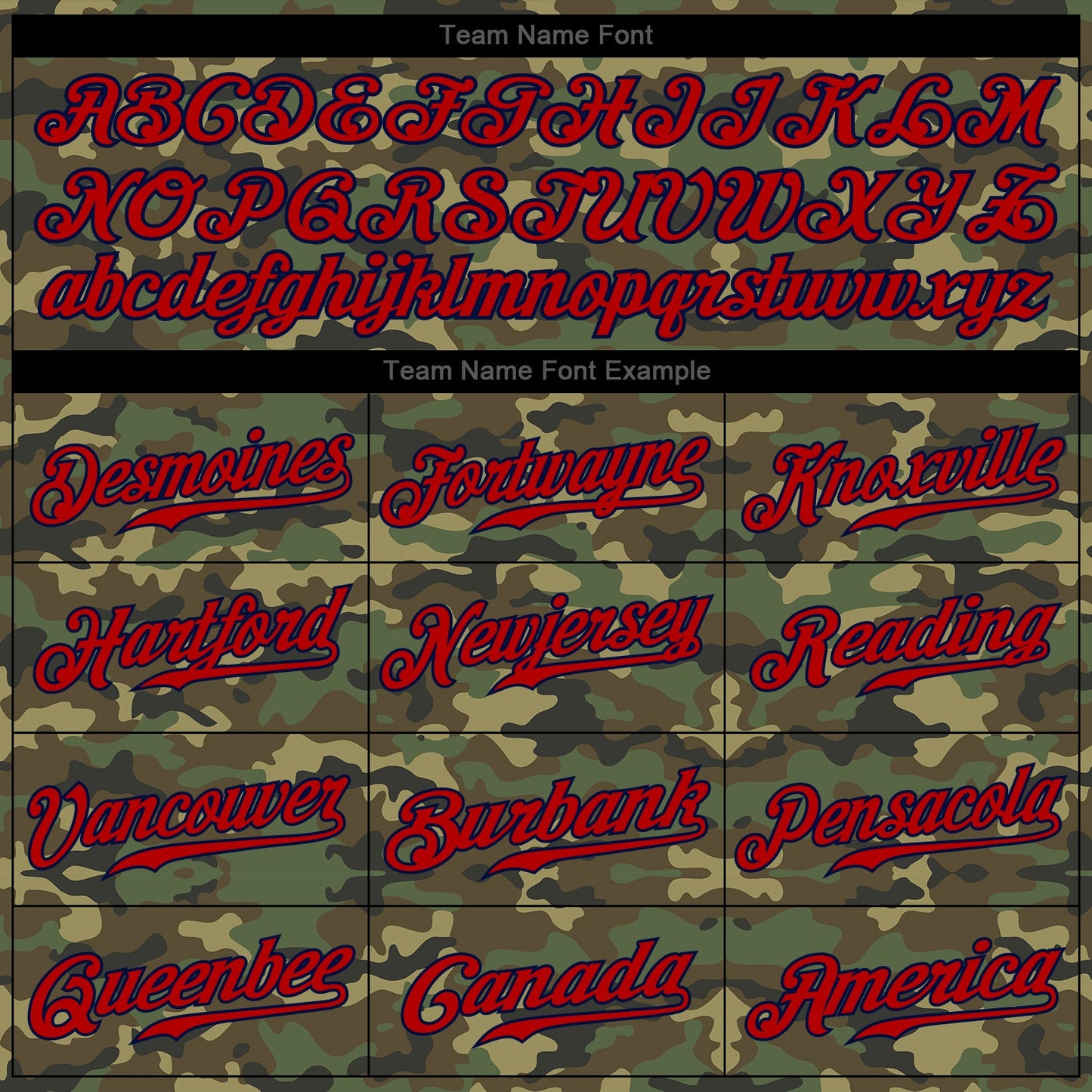 Custom Camo Red-Navy Authentic Salute To Service Baseball Jersey view 4