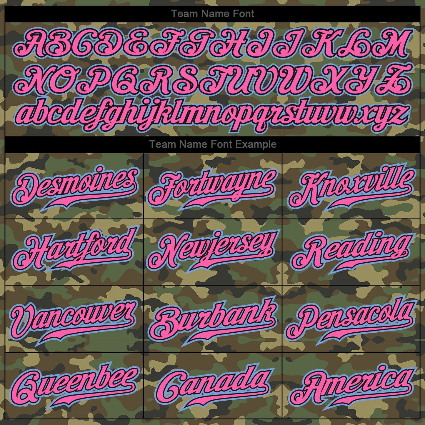 Custom Camo Light Blue-Pink Authentic Salute To Service Baseball Jersey view 4
