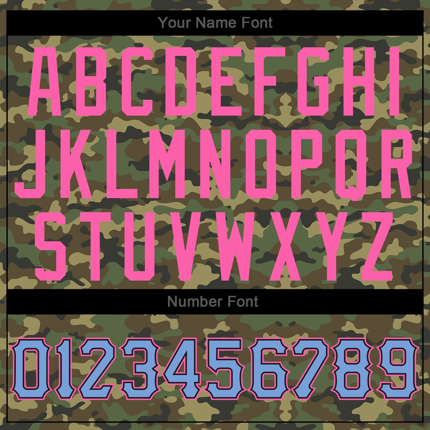 Custom Camo Light Blue-Pink Authentic Salute To Service Baseball Jersey view 5