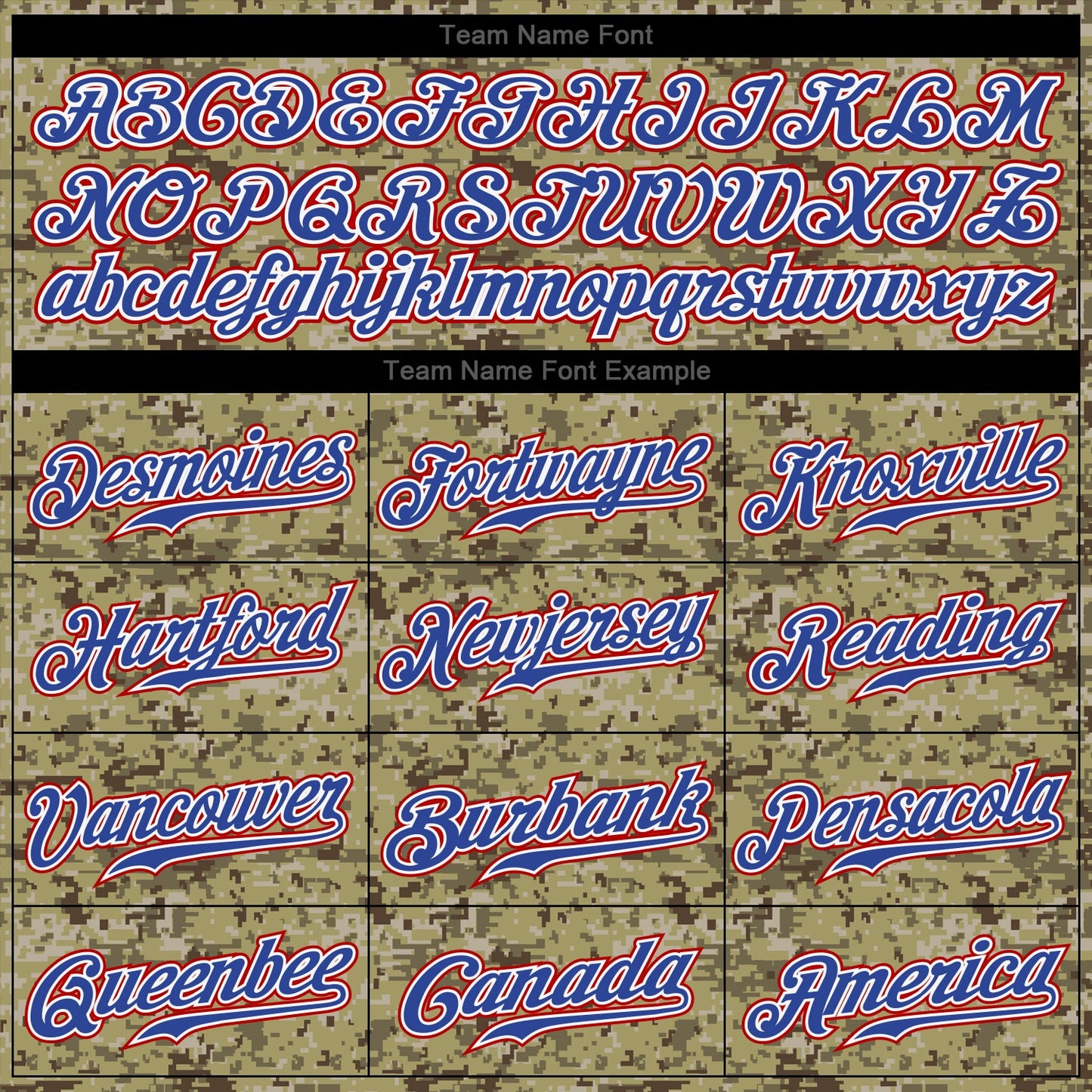 Custom Camo Royal-Red Authentic Salute To Service Baseball Jersey view 4