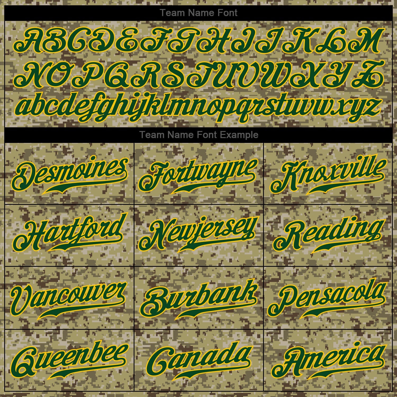 Custom Camo Green-Gold Authentic Salute To Service Baseball Jersey view 4