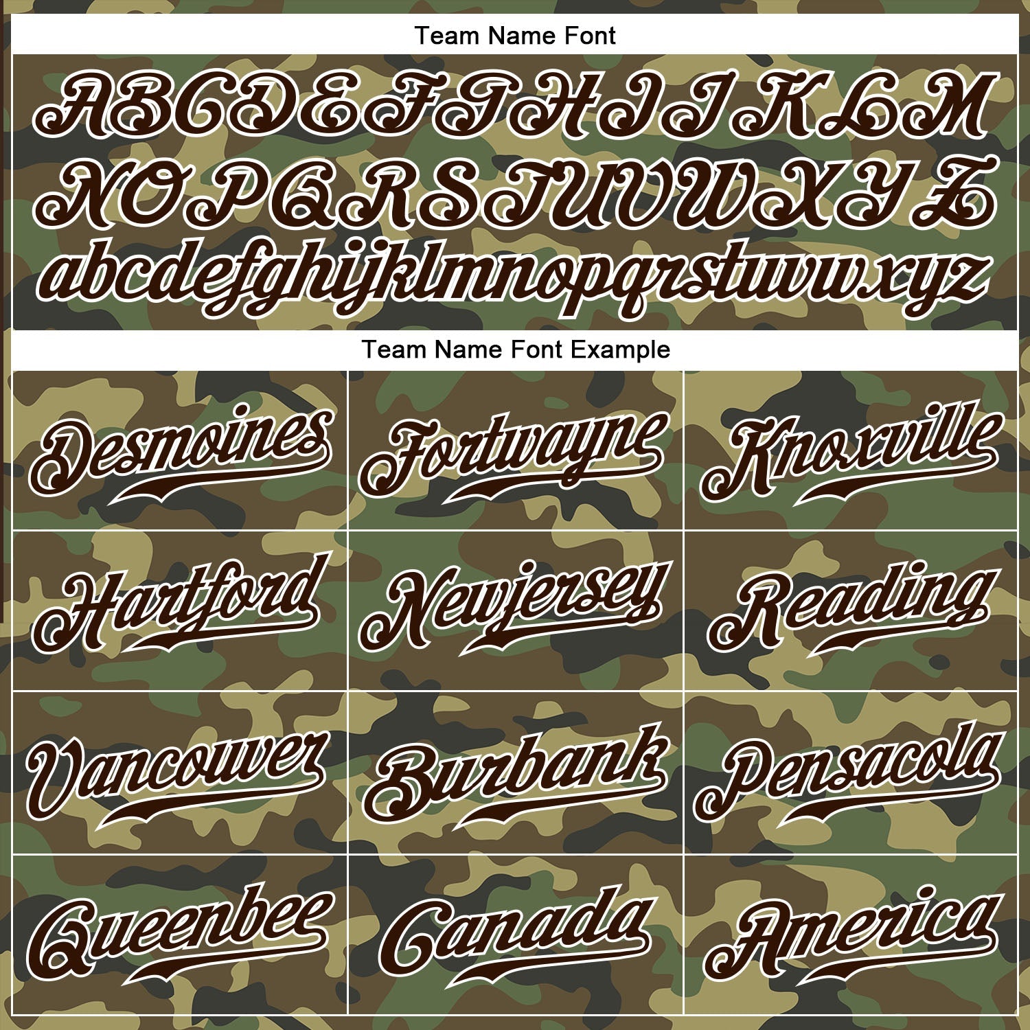 Custom Camo Brown-White Authentic Salute To Service Baseball Jersey view 4