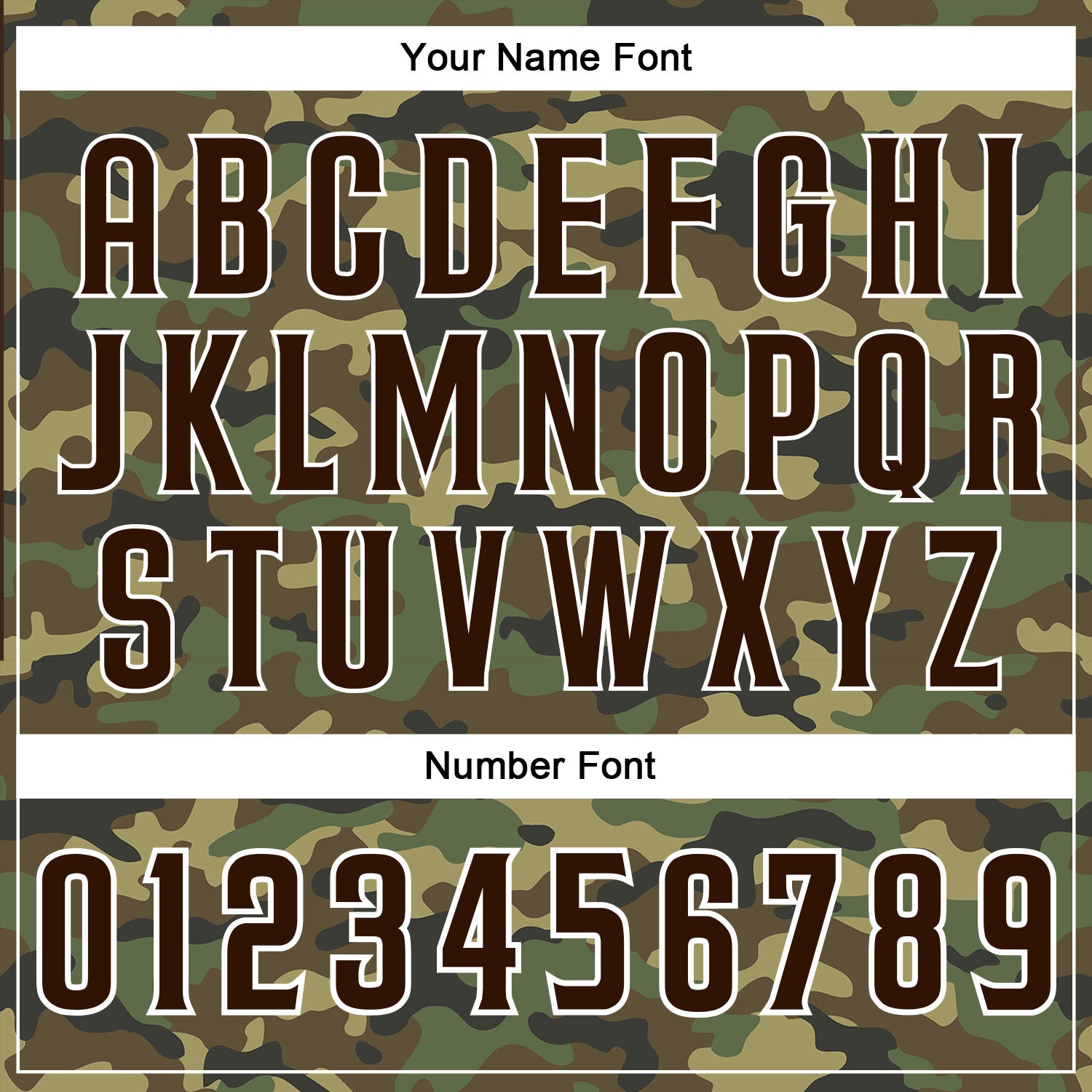 Custom Camo Brown-White Authentic Salute To Service Baseball Jersey view 5