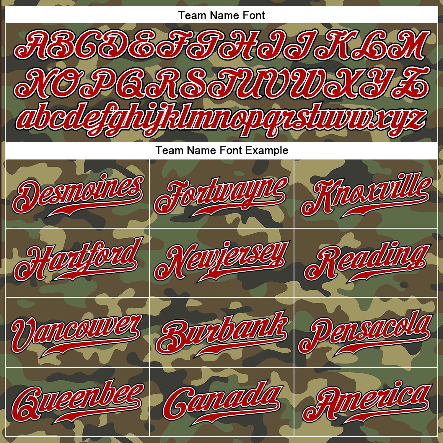 Custom Camo Red-Black Authentic Salute To Service Baseball Jersey view 4