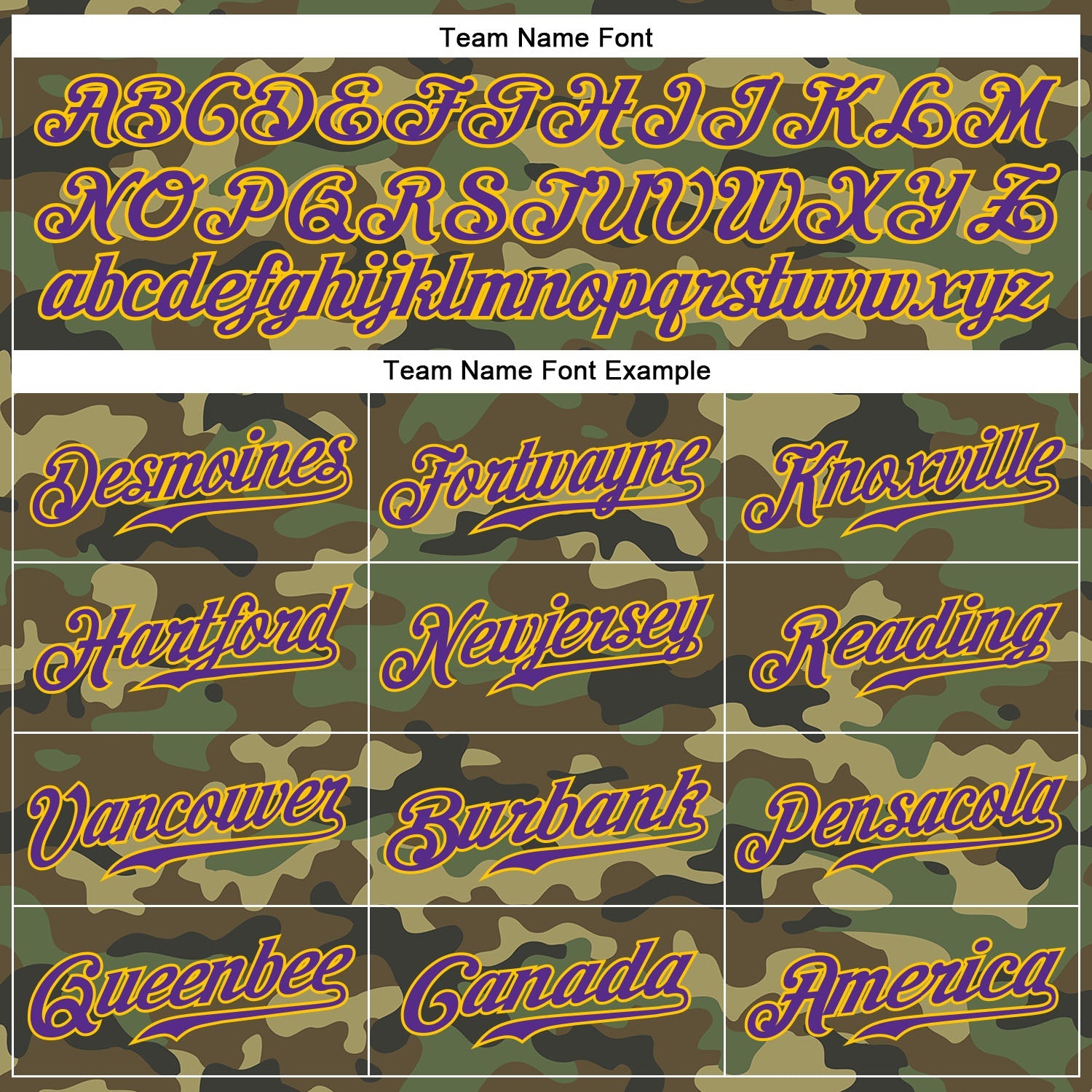Custom Camo Purple-Gold Authentic Salute To Service Baseball Jersey view 4