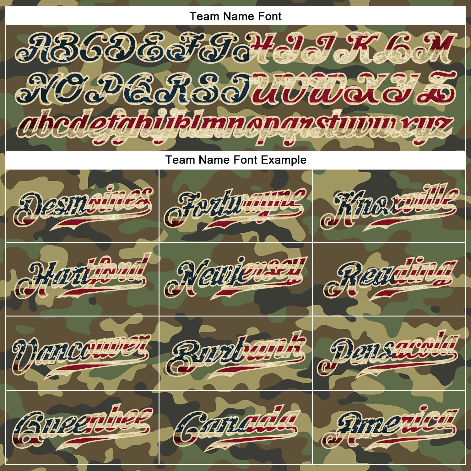 Custom Camo Vintage USA Flag-Cream Authentic Salute To Service Baseball Jersey view 5