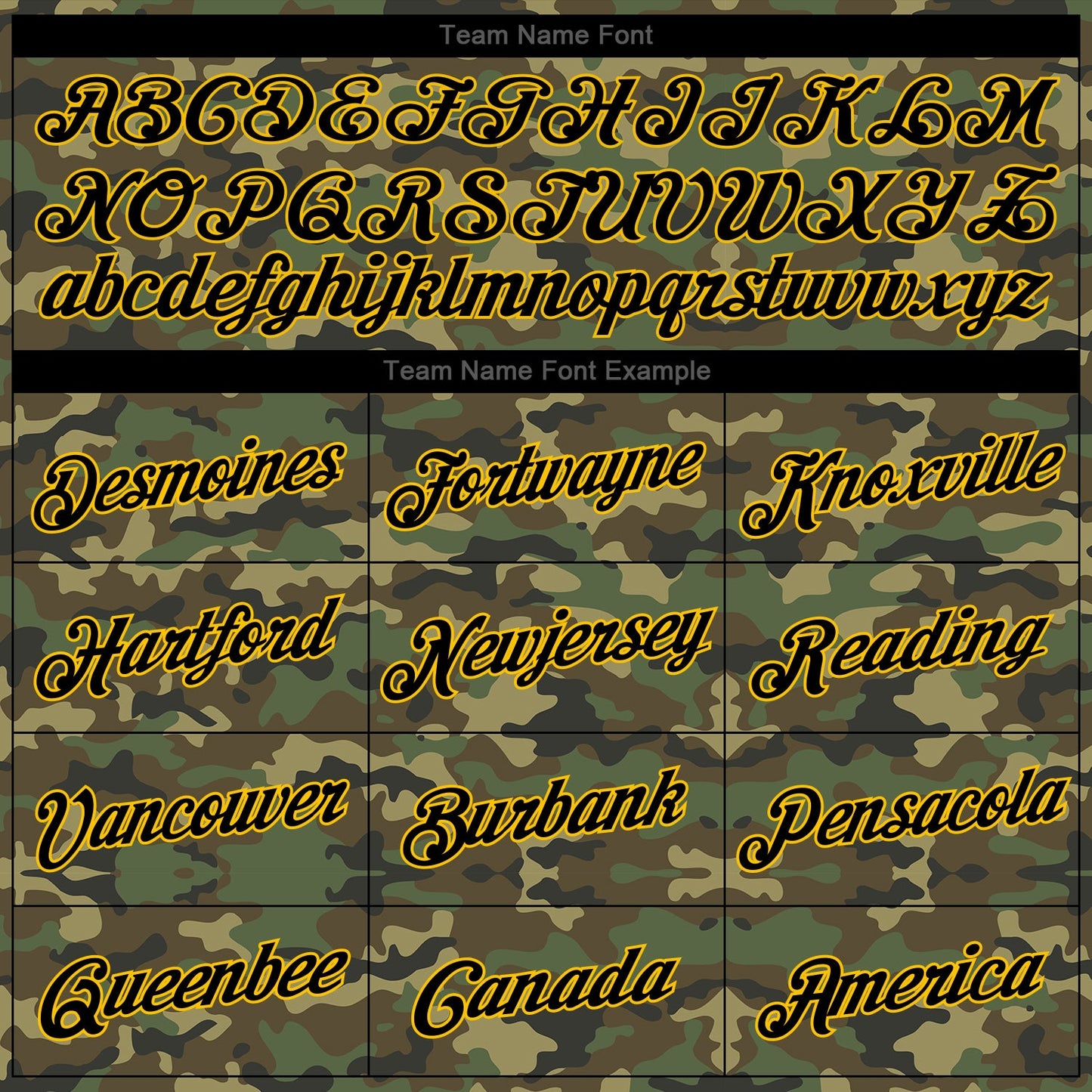 Custom Stitched Camo Black-Gold Sports Pullover Sweatshirt Salute To Service Hoodie view 5