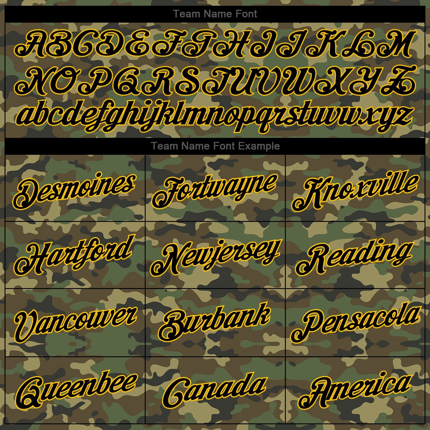 Custom Stitched Camo Black-Gold Sports Pullover Sweatshirt Salute To Service Hoodie view 5