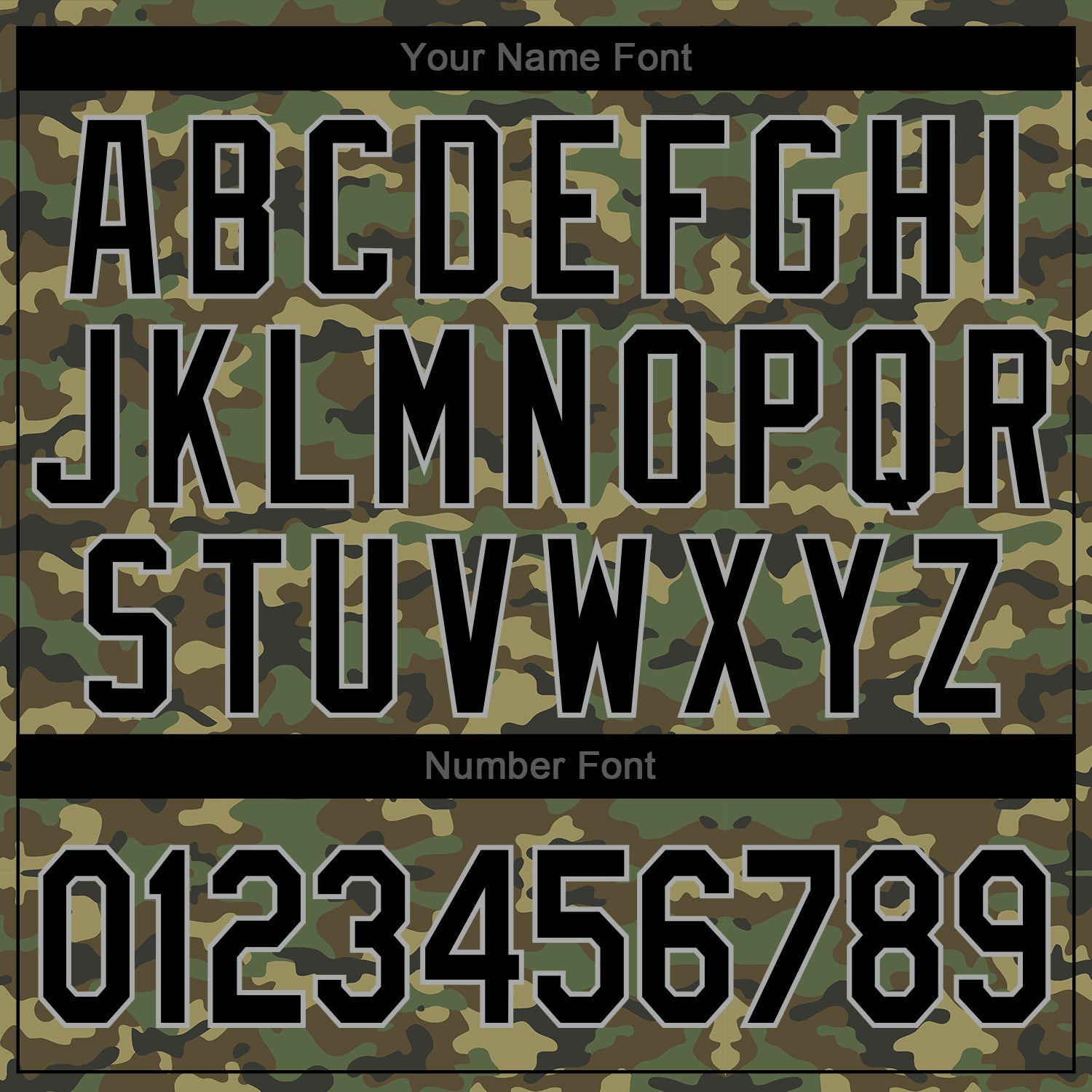 Custom Stitched Camo Black-Gray Sports Pullover Sweatshirt Salute To Service Hoodie view 6