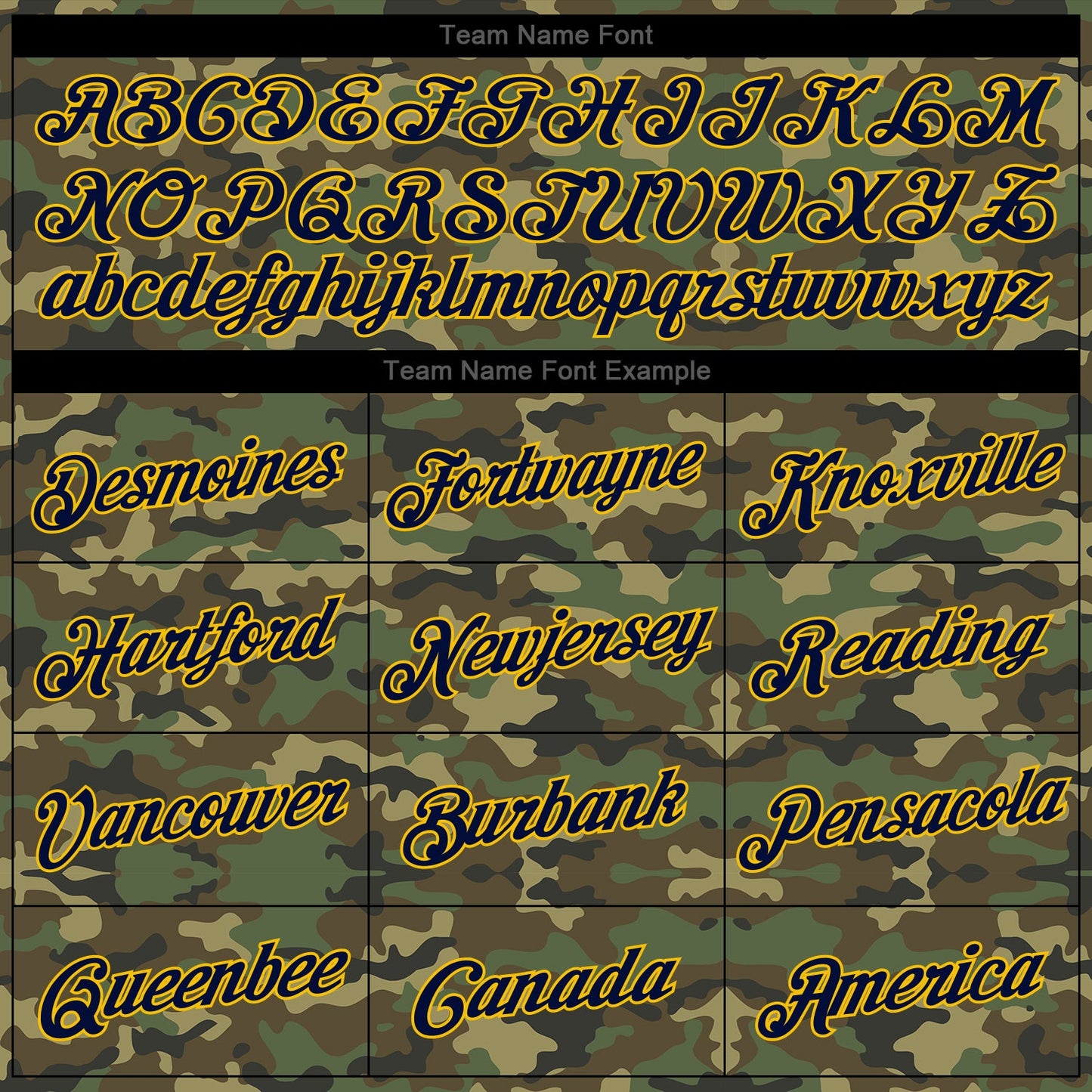 Custom Stitched Camo Navy-Gold Sports Pullover Sweatshirt Salute To Service Hoodie view 5