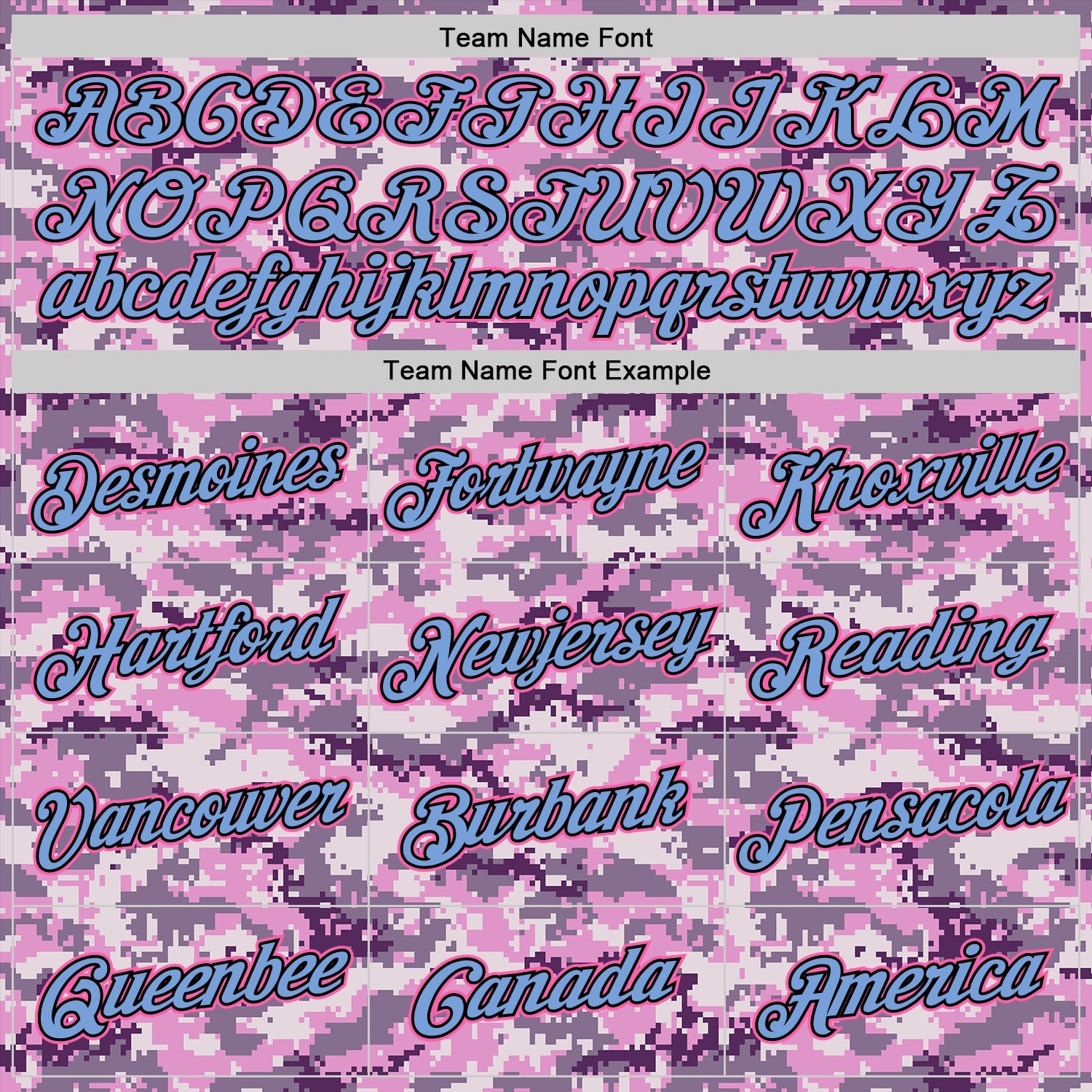 Custom Stitched Camo Pink-Light Blue Sports Pullover Sweatshirt Salute To Service Hoodie view 5
