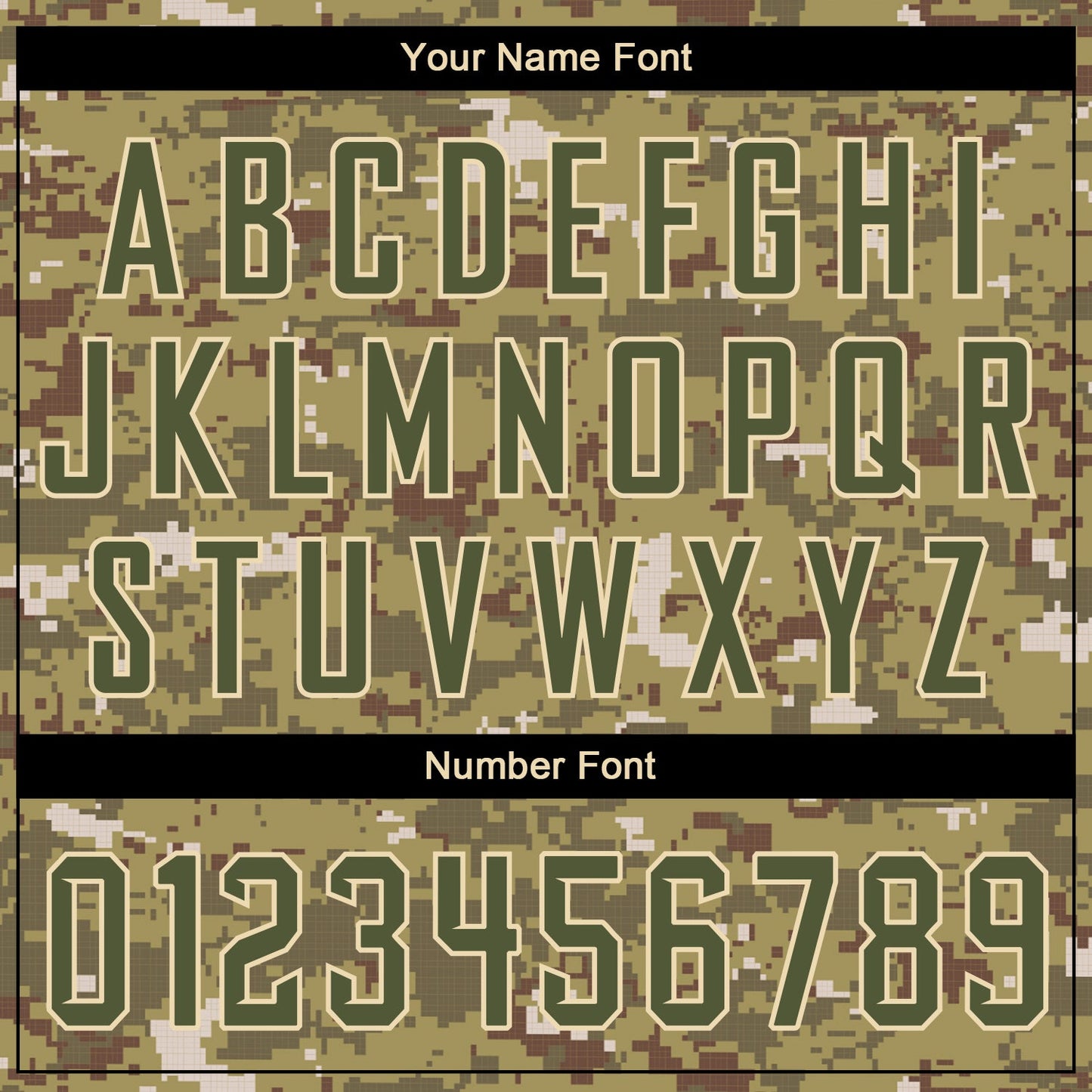 Custom Camo Olive-Cream Performance Salute To Service T-Shirt view 4
