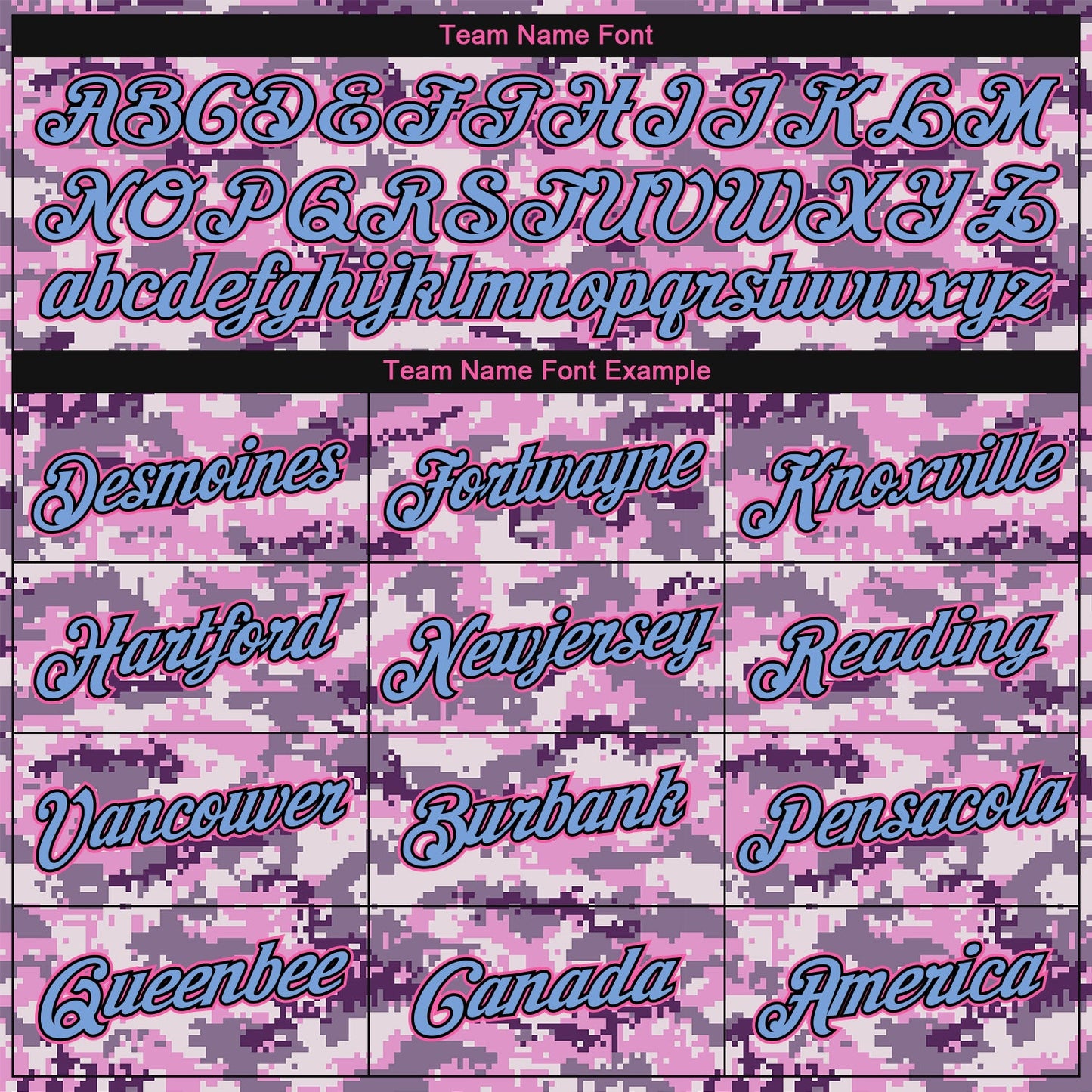 Custom Camo Pink-Light Blue Performance Salute To Service T-Shirt view 3