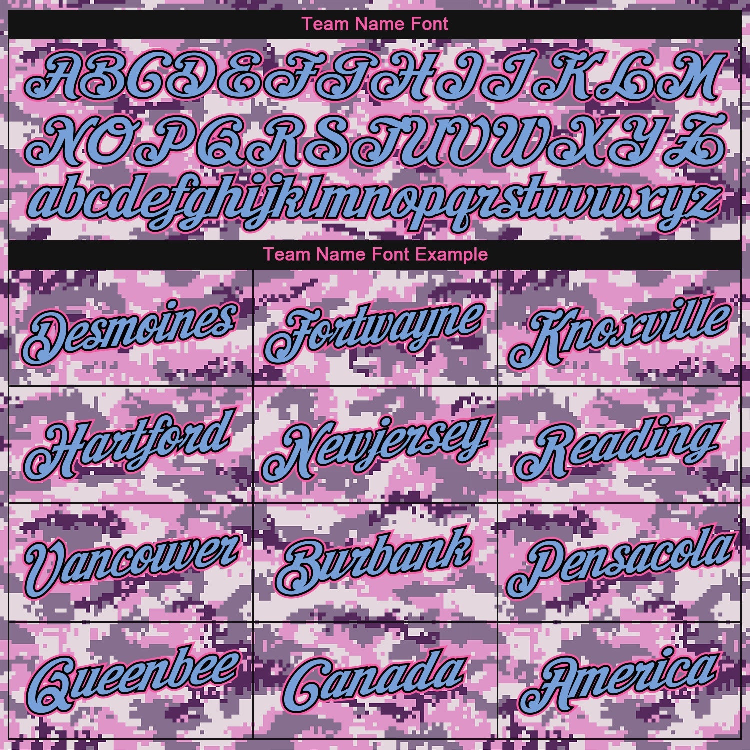 Custom Camo Pink-Light Blue Performance Salute To Service T-Shirt view 3