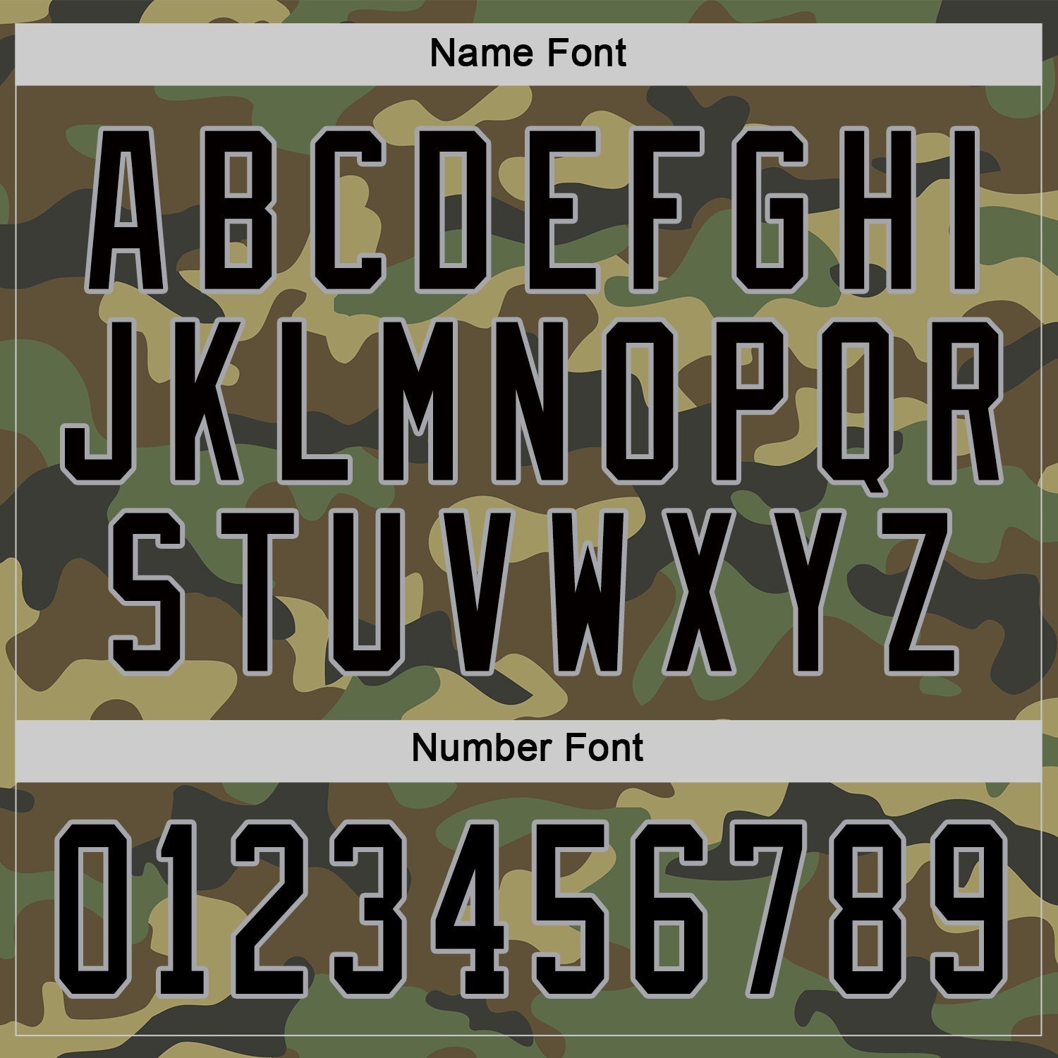 Custom Camo Black-Gray Salute To Service Hockey Jersey view 3