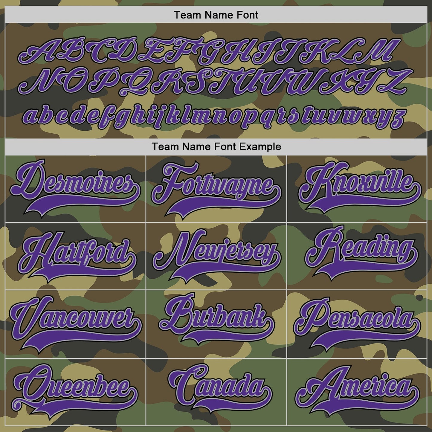 Custom Camo Purple-Black Salute To Service Hockey Jersey view 4