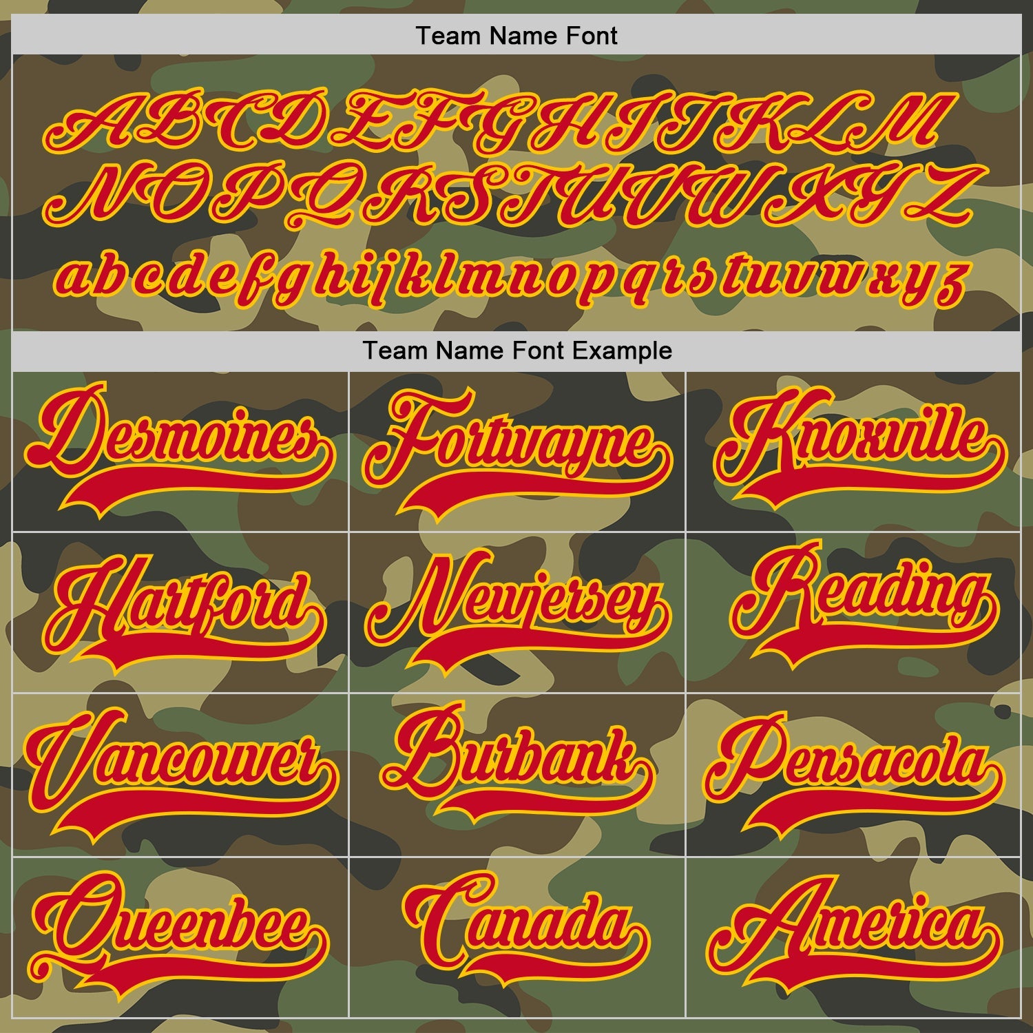 Custom Camo Red-Gold Salute To Service Hockey Jersey view 4