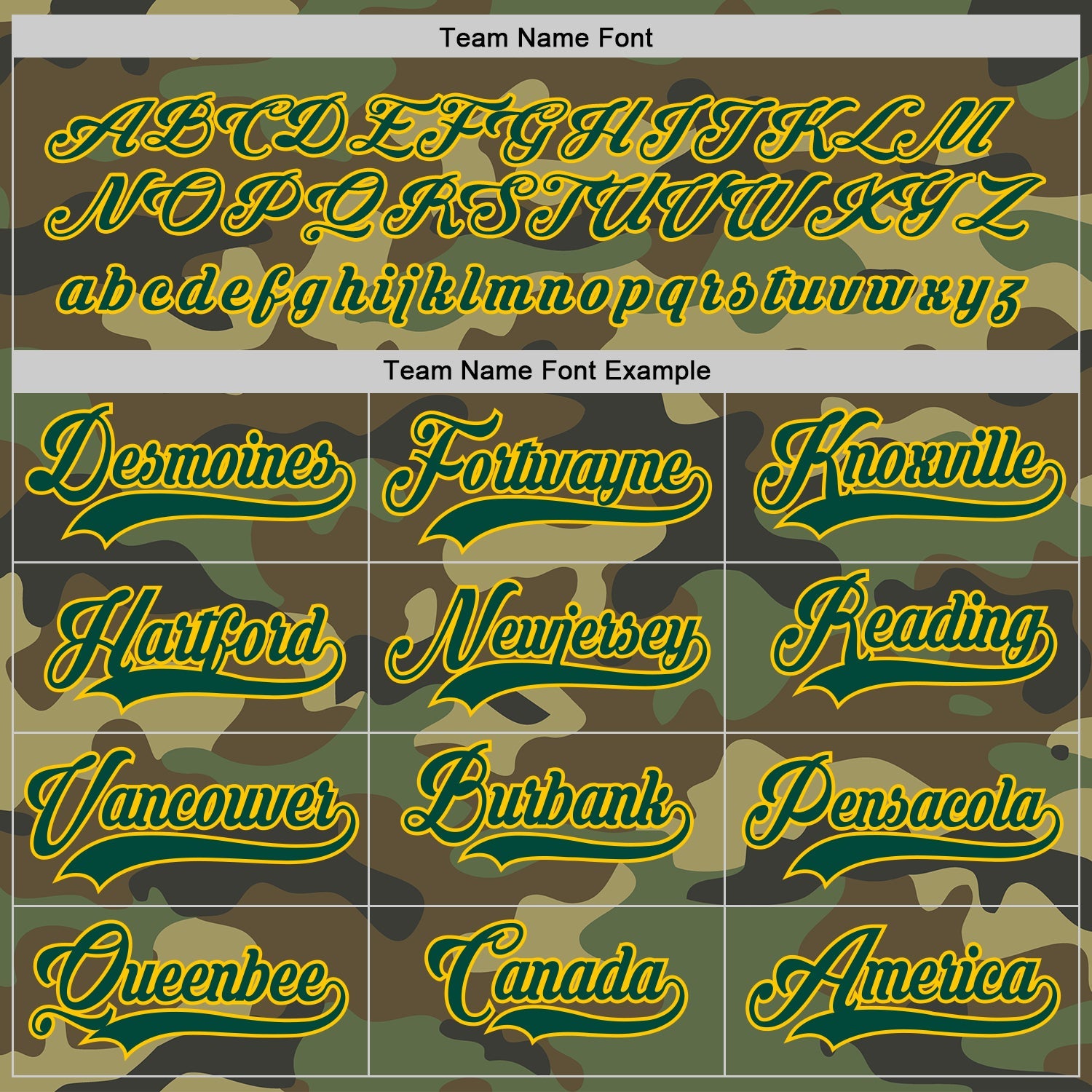 Custom Camo Green-Gold Salute To Service Hockey Jersey view 4