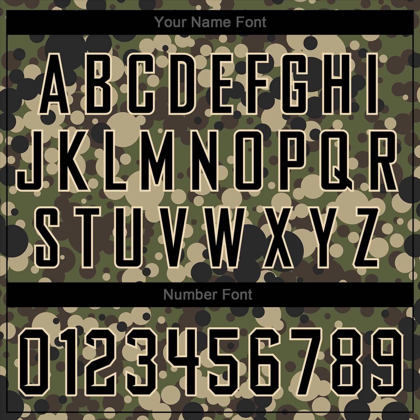 Custom Stitched Camo Black-Cream Sports Pullover Sweatshirt Salute To Service Hoodie view 4