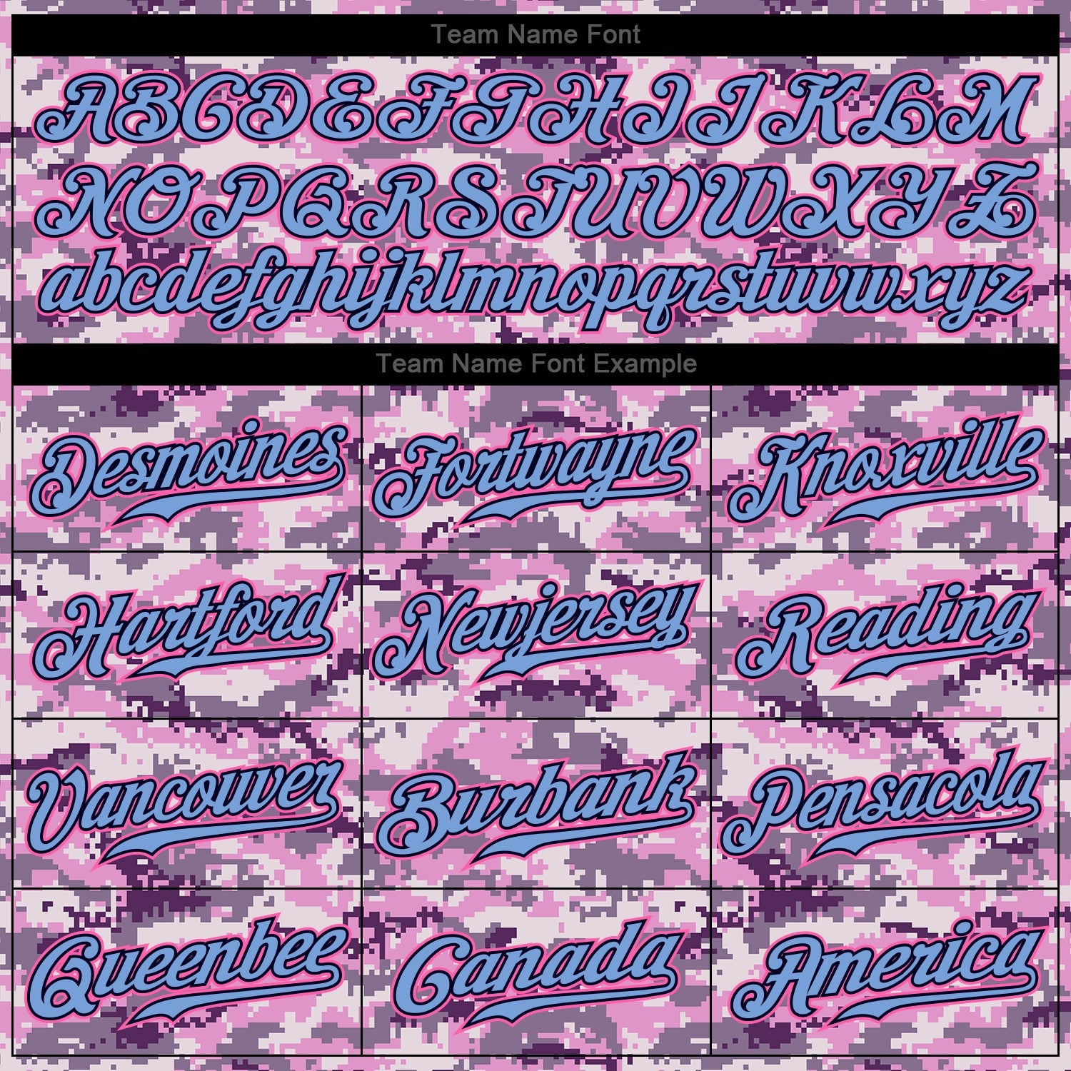 Custom Camo Light Blue-Pink Authentic Salute To Service Baseball Jersey view 4